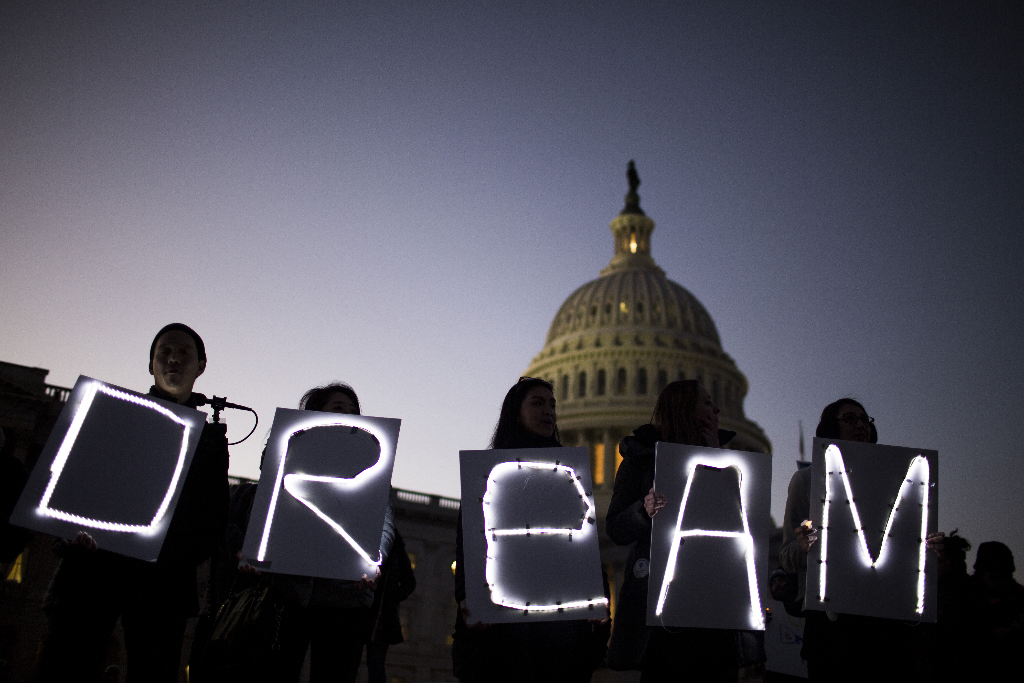 The U.S. Capitol As GOP Senators Weigh Short-Term Government Funding Bill