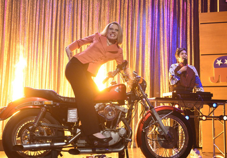 Kate McKinnon as Carly Fiorina, May 9, 2015.
