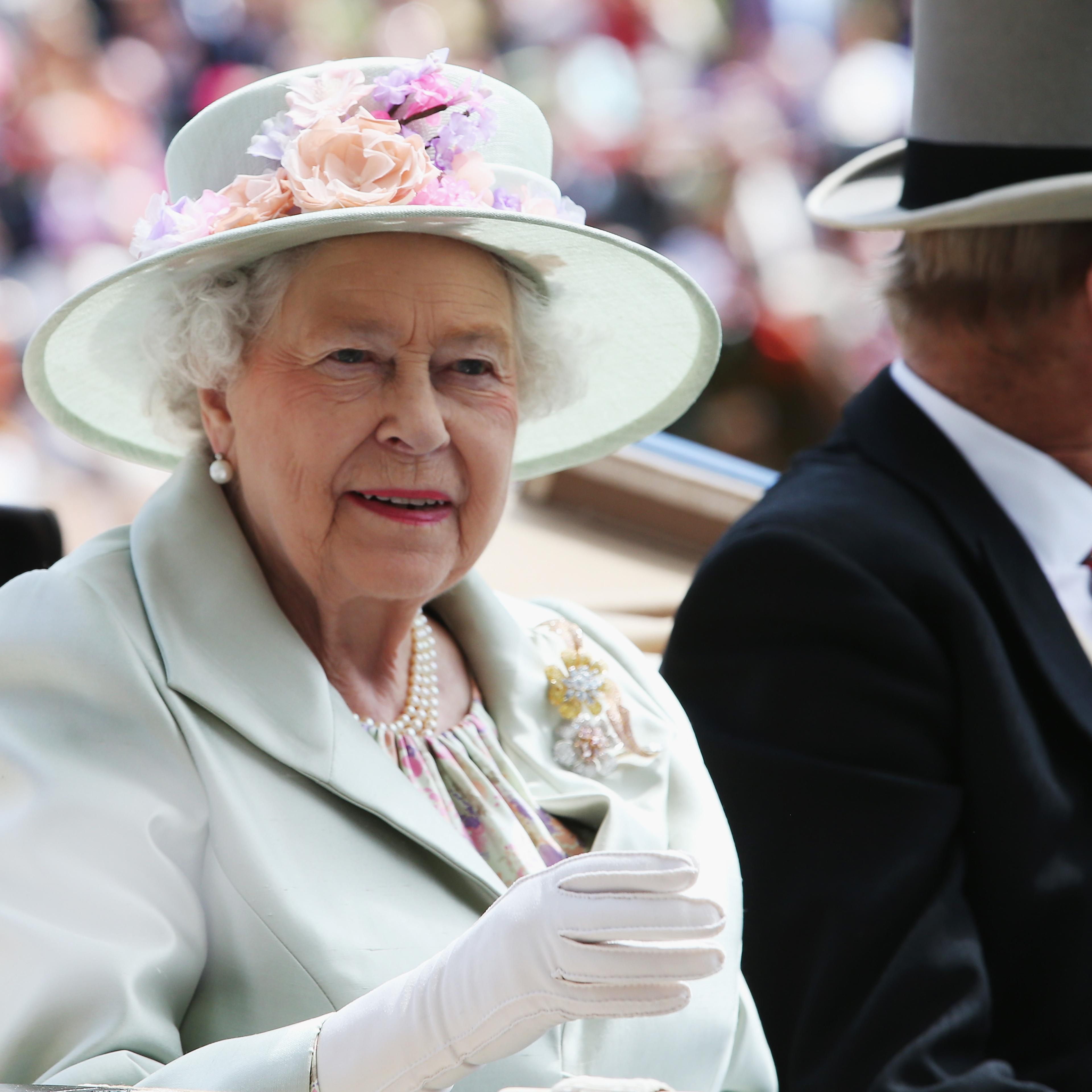 Queen of England at Royal Ascot Festival