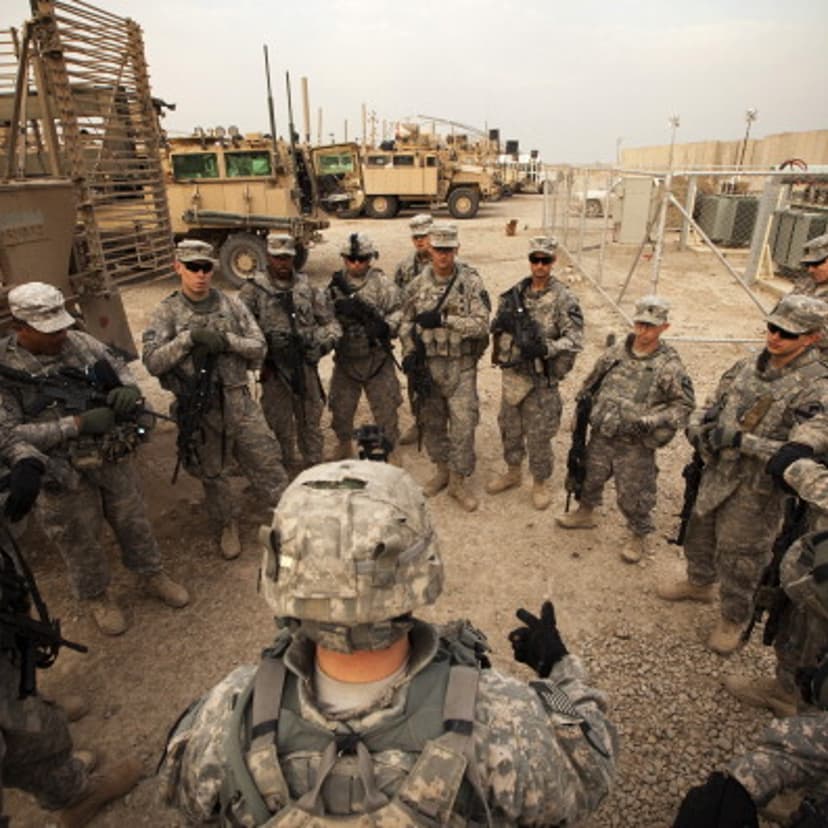The Last U.S. Troop Brigade In Iraq Departs Country After Over Eight Years Of War