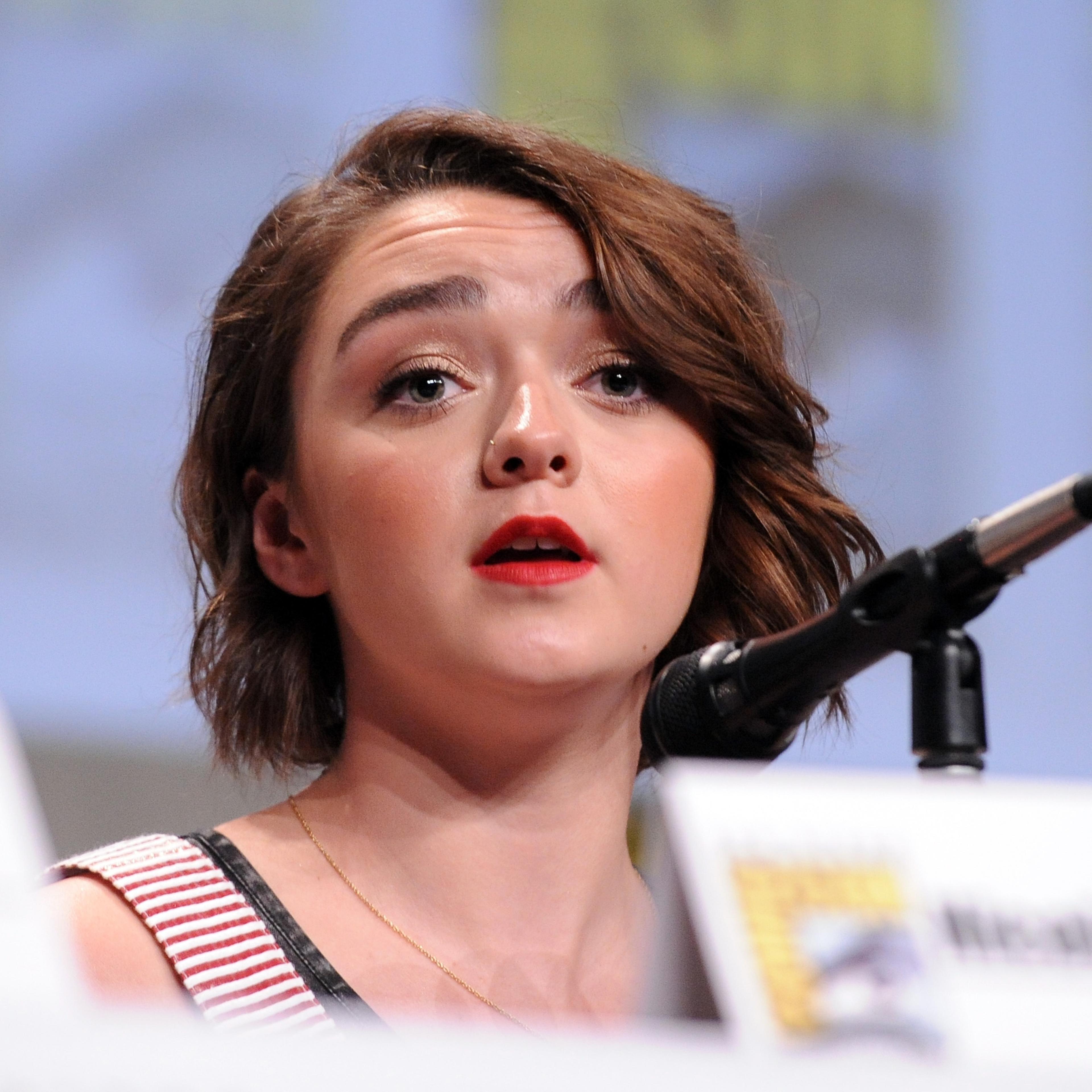 Maisie Williams at Comic Con 2014