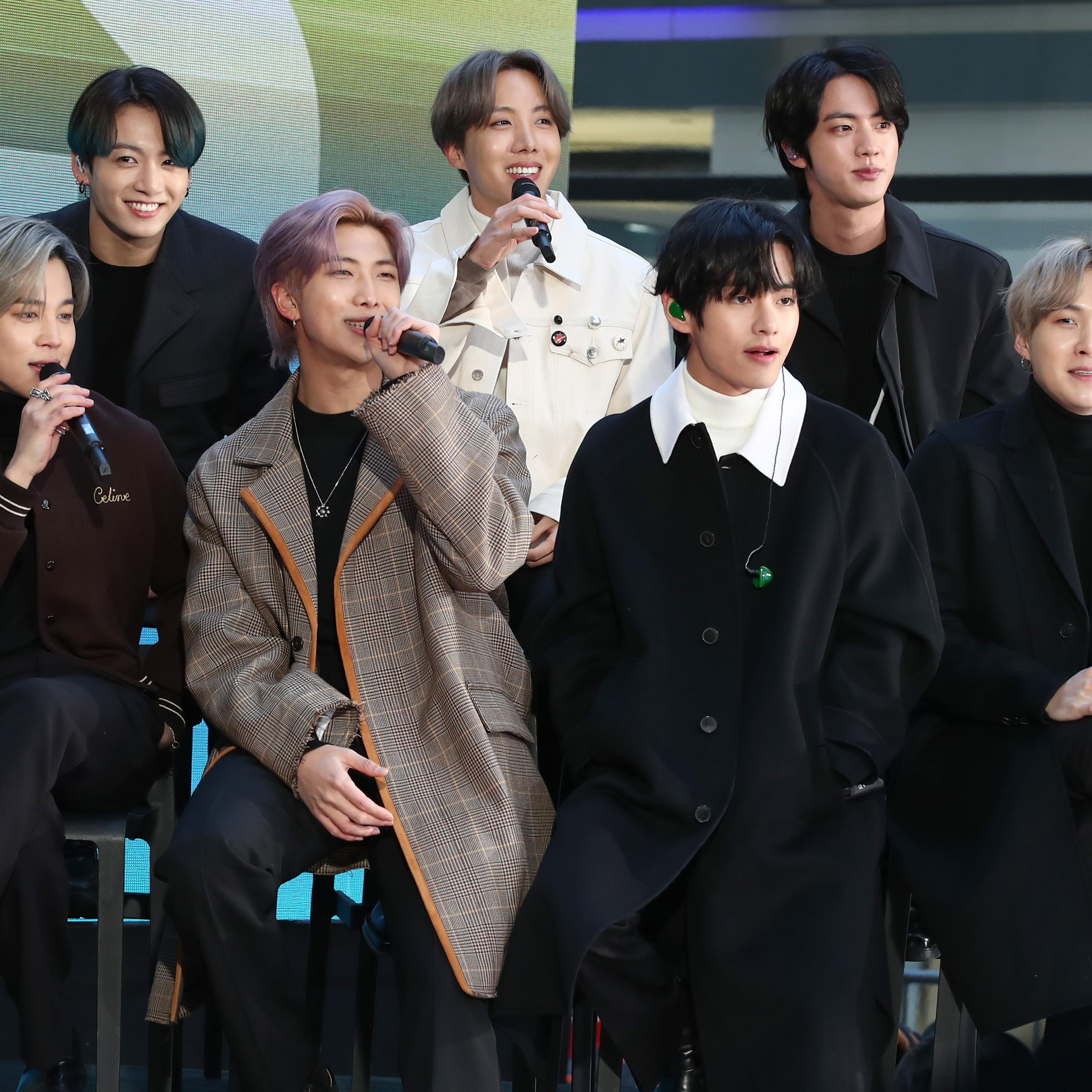 K Pop Band BTS Visits "Today" Show