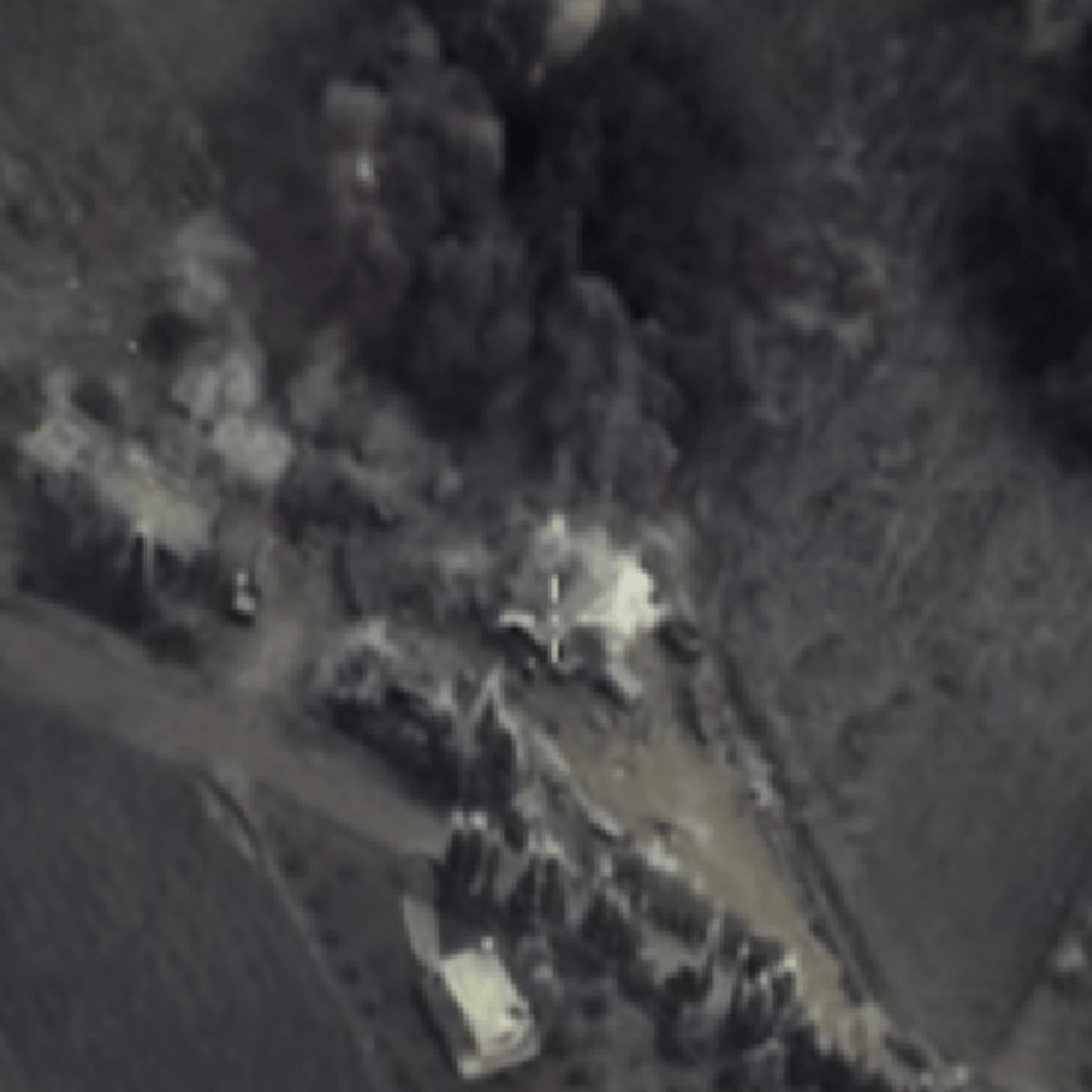 This Russian video appears to show Russian bombs missing their targets.