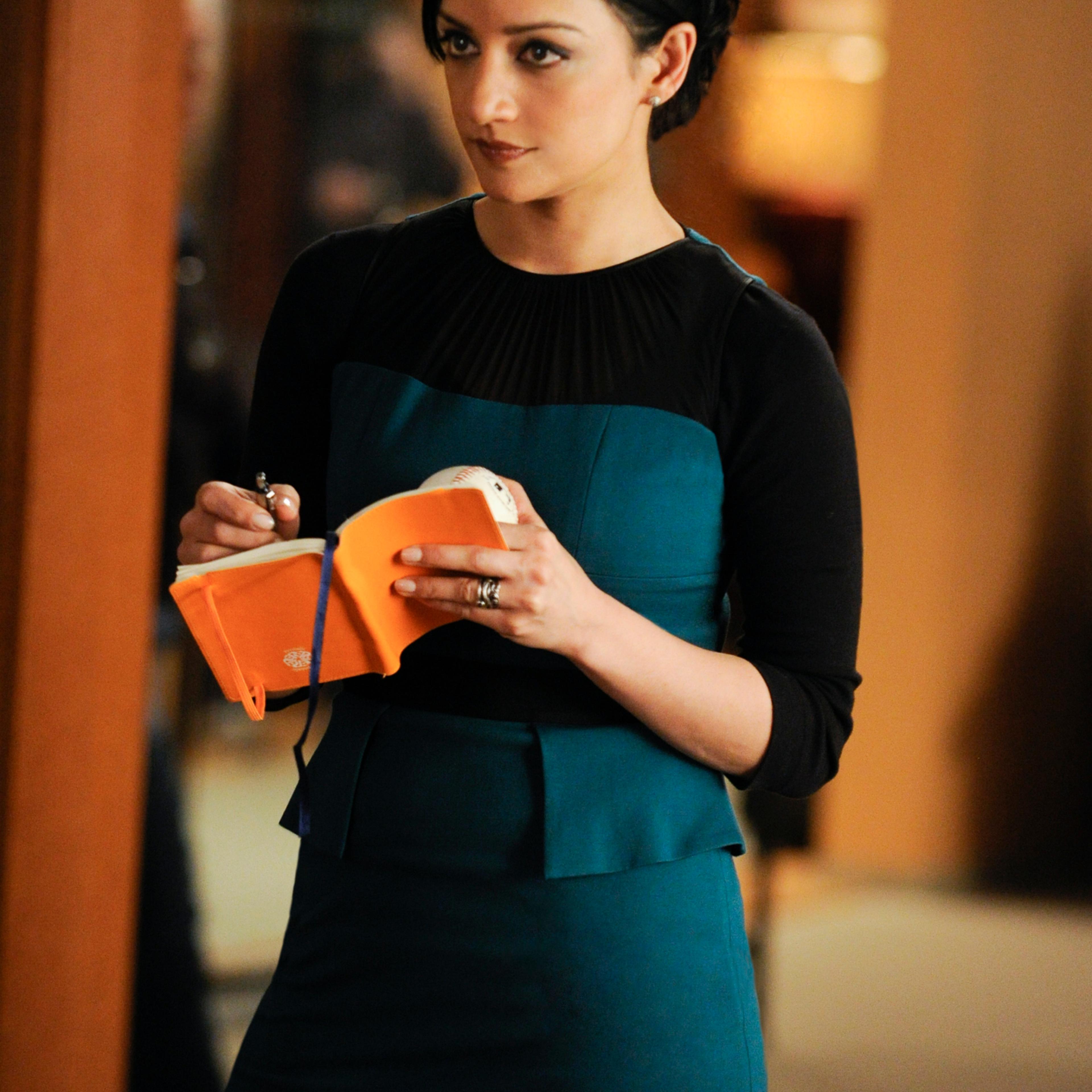Archie Panjabi on the 'Good Wife' on Feb. 27, 2014.