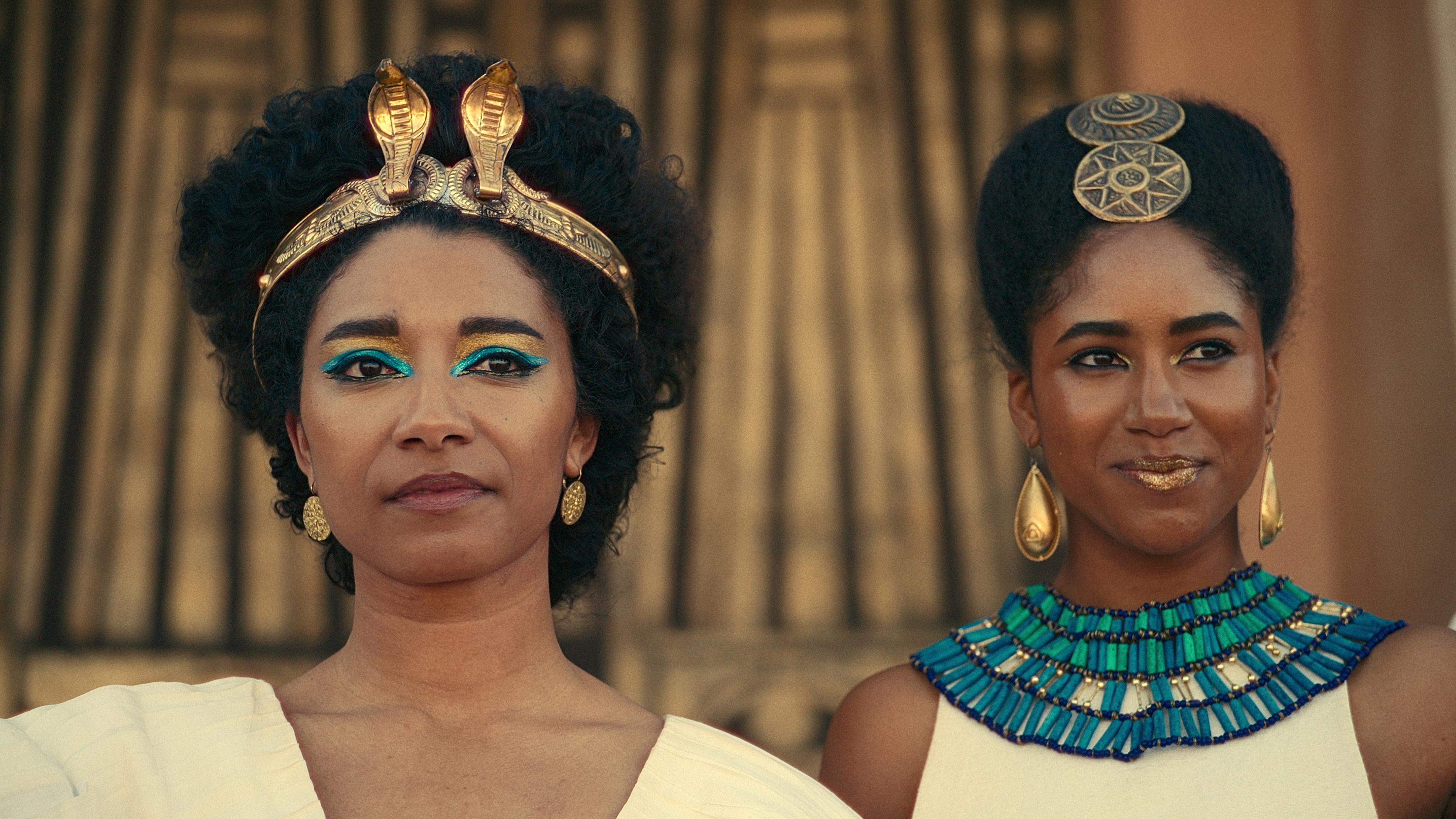 Adele James in Queen Cleopatra.