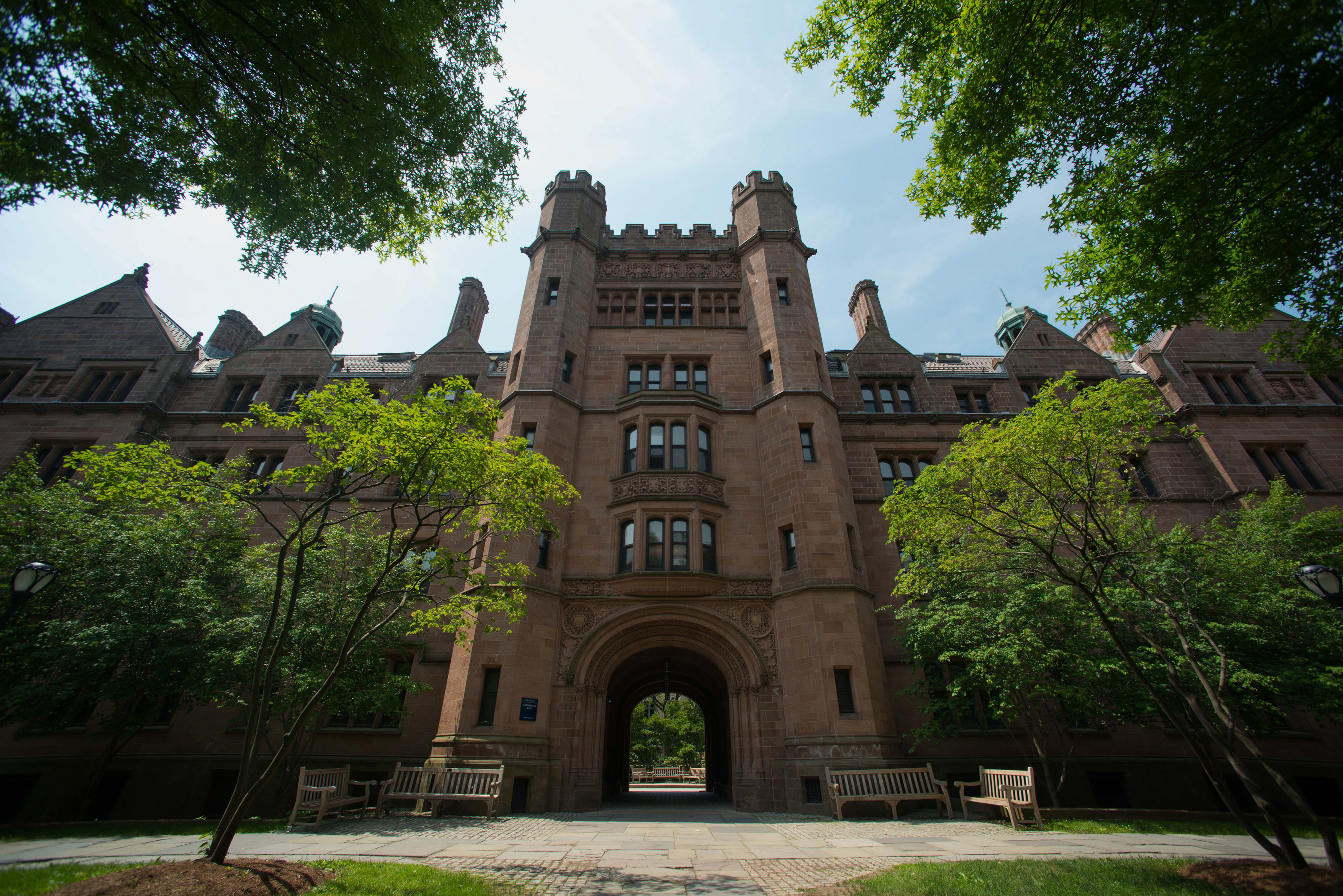 The campus of Yale University in New Haven
