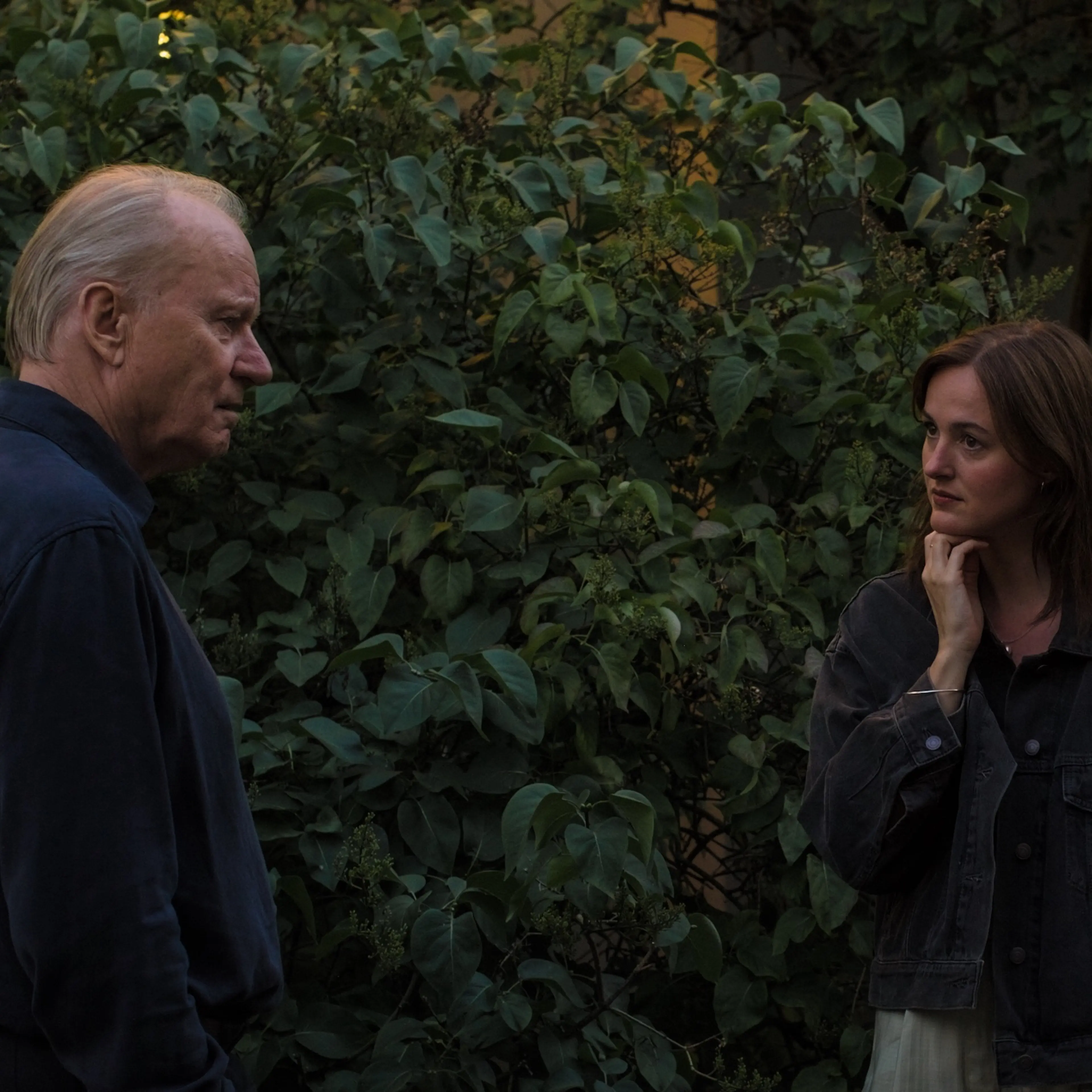Renate Reinsve and Stellan Skarsgård as father and daughter in Sentimental Value