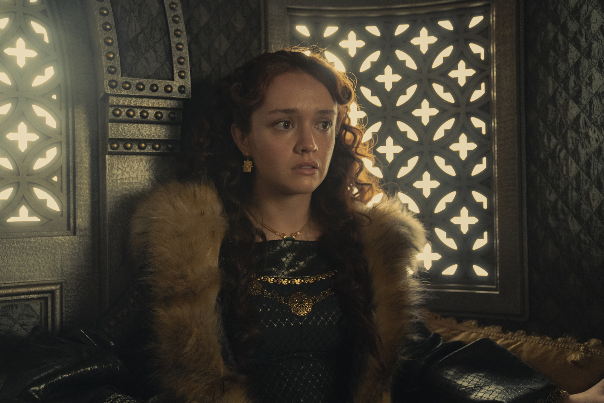 Olivia Cooke as Alicent Hightower in <i>House of the Dragon</i>