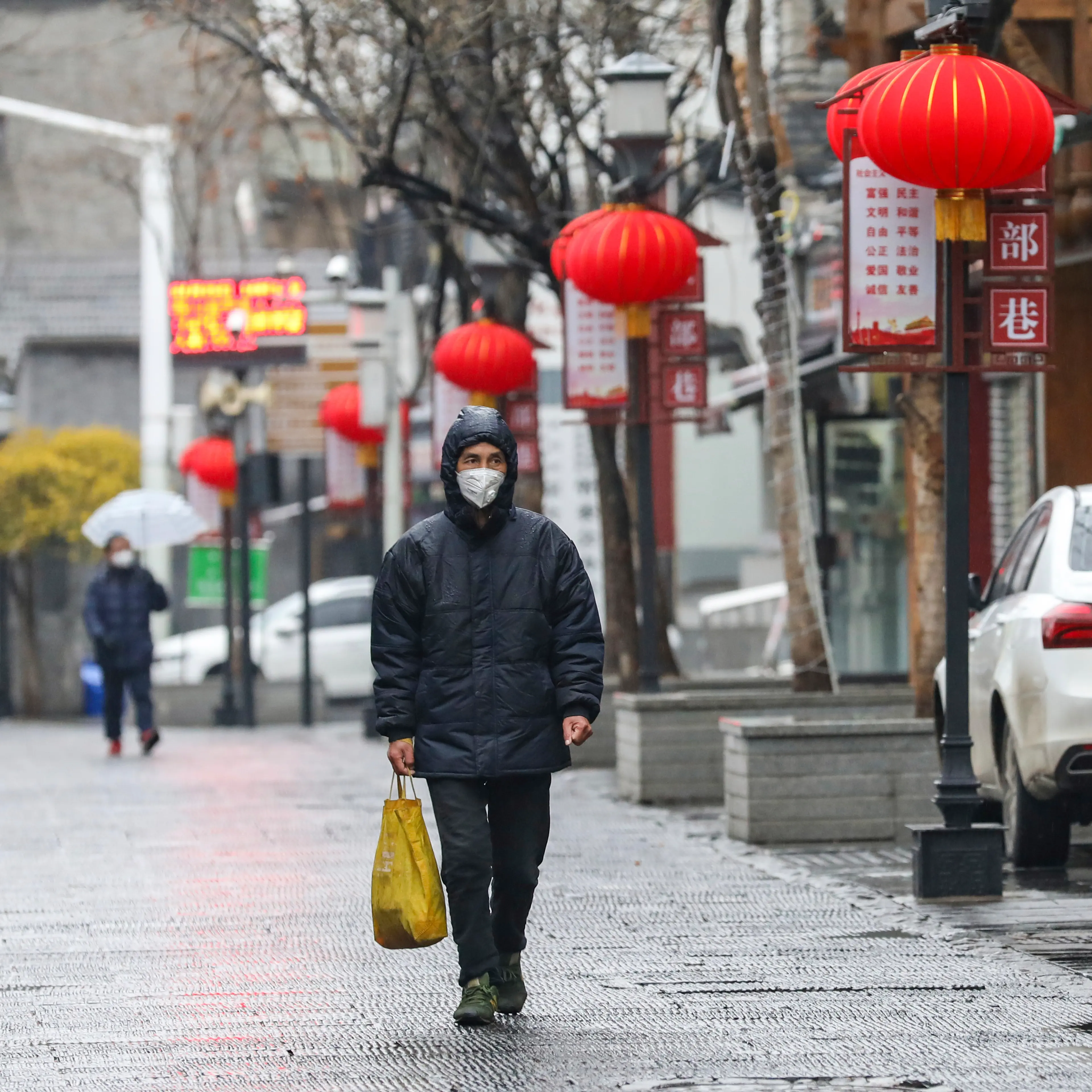 Wuhan Empty Street