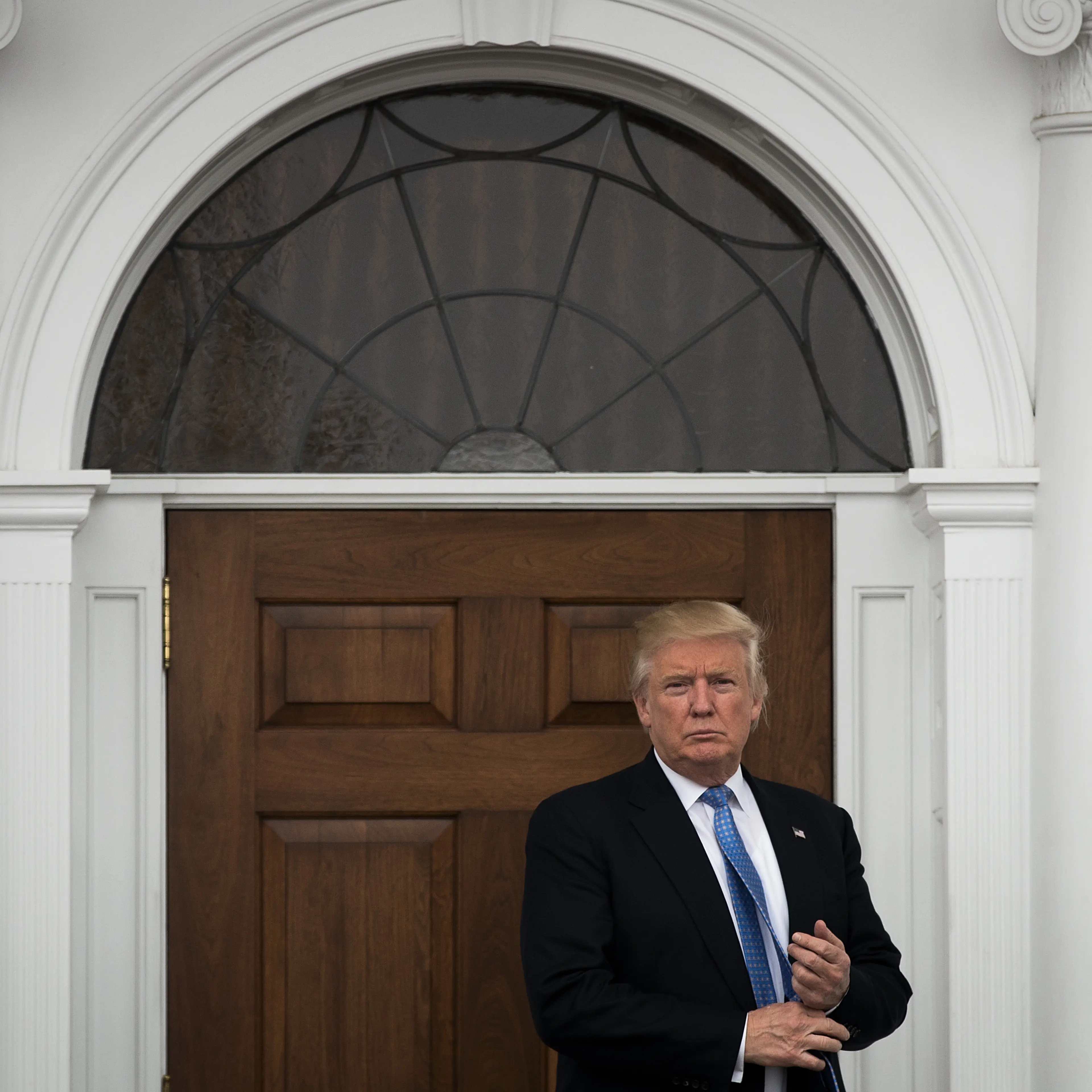 Donald Trump Holds Weekend Meetings In Bedminster, NJ