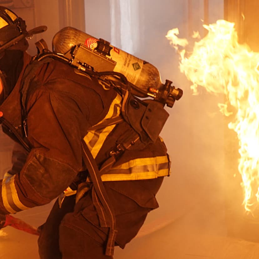 A still from Chicago Fire's episode "Headlong Toward Disaster"