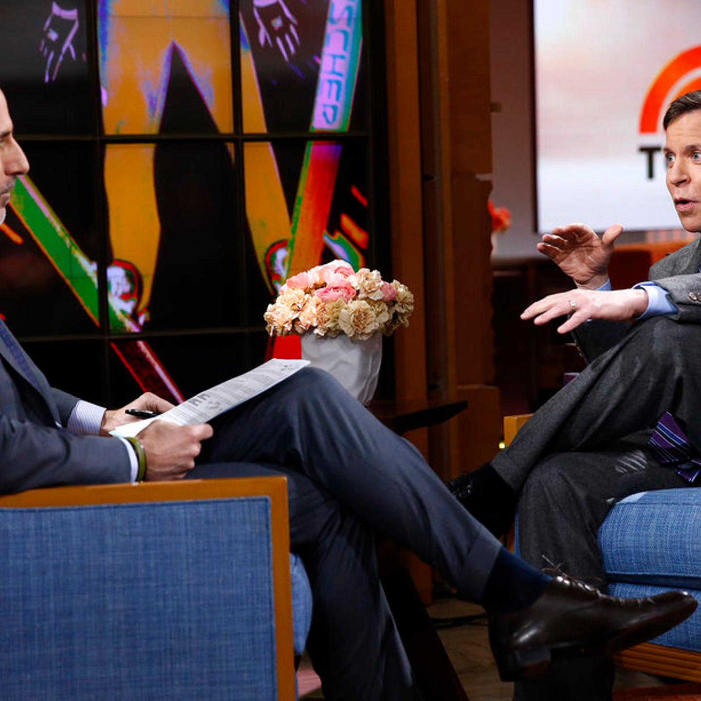 Bob Costas with Matt Lauer Today" show.