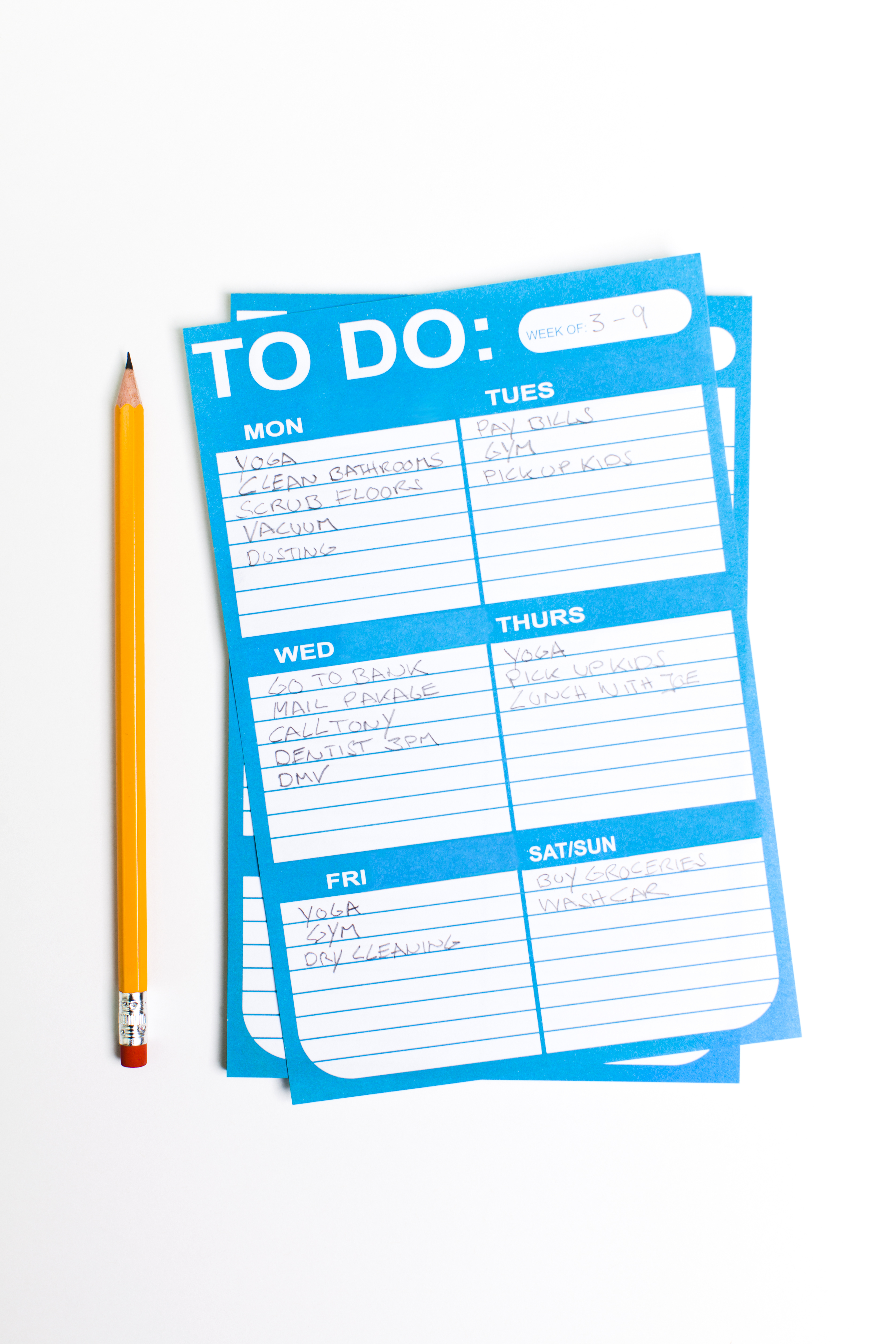 To do list
