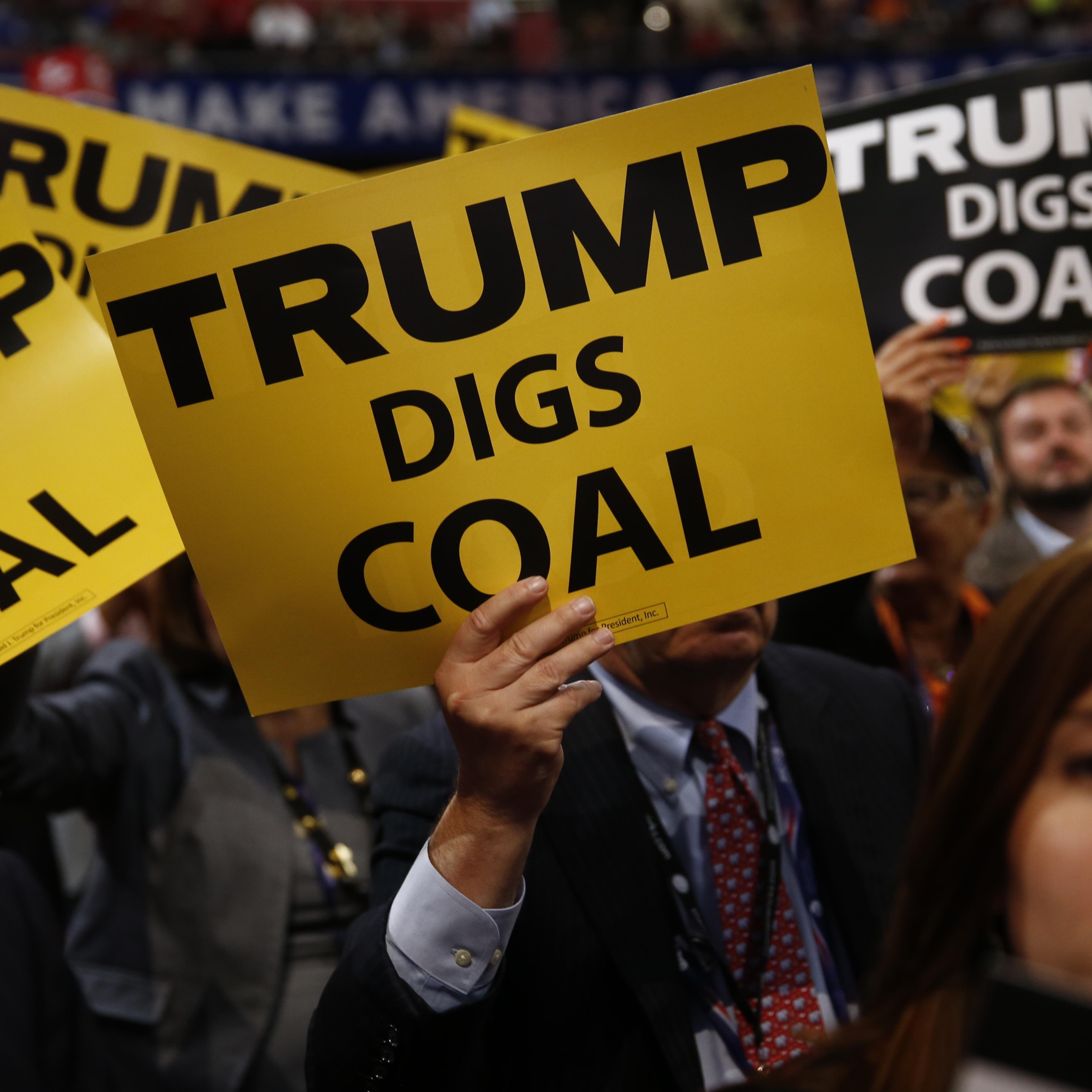 Donald Trump coal