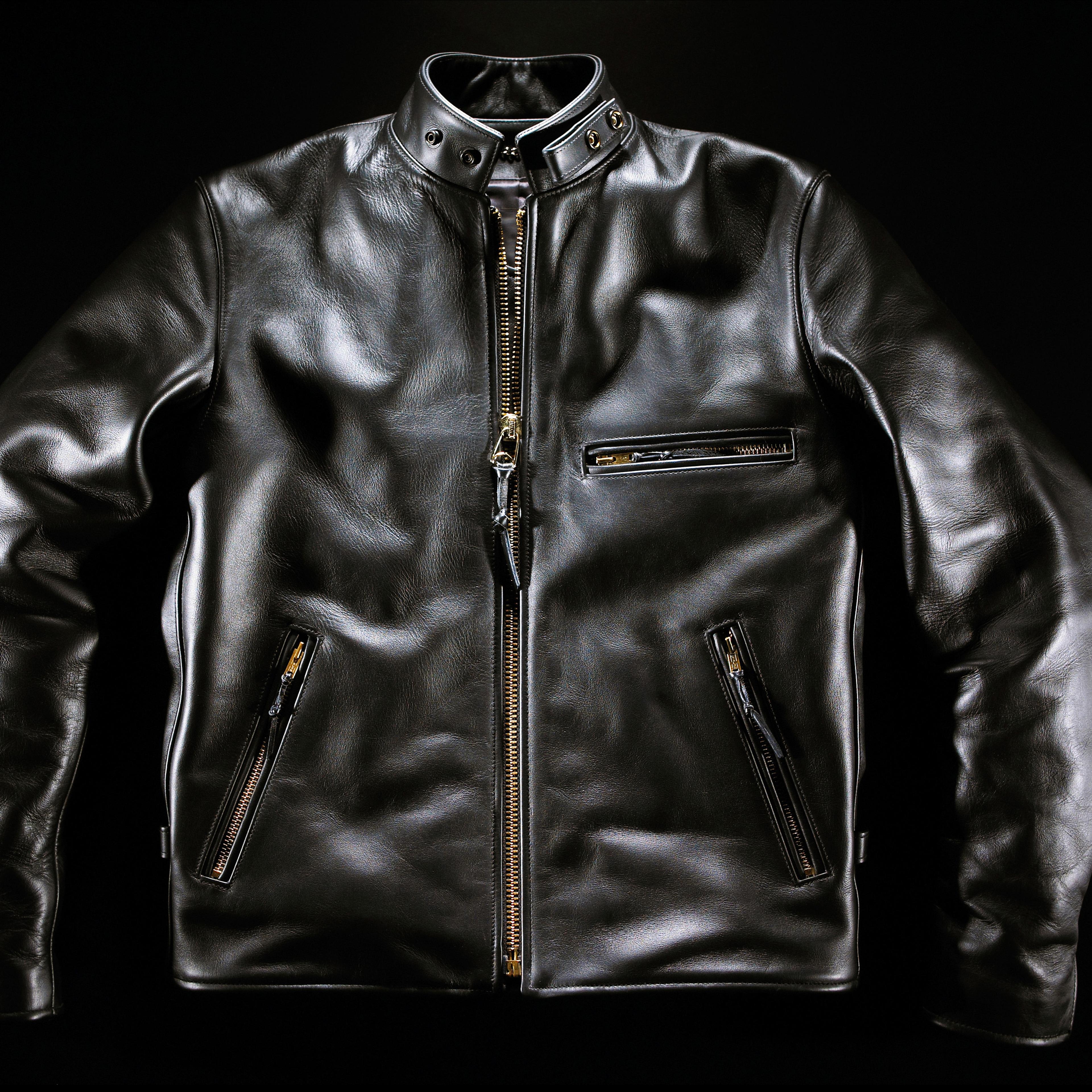 leather motorcycle jacket