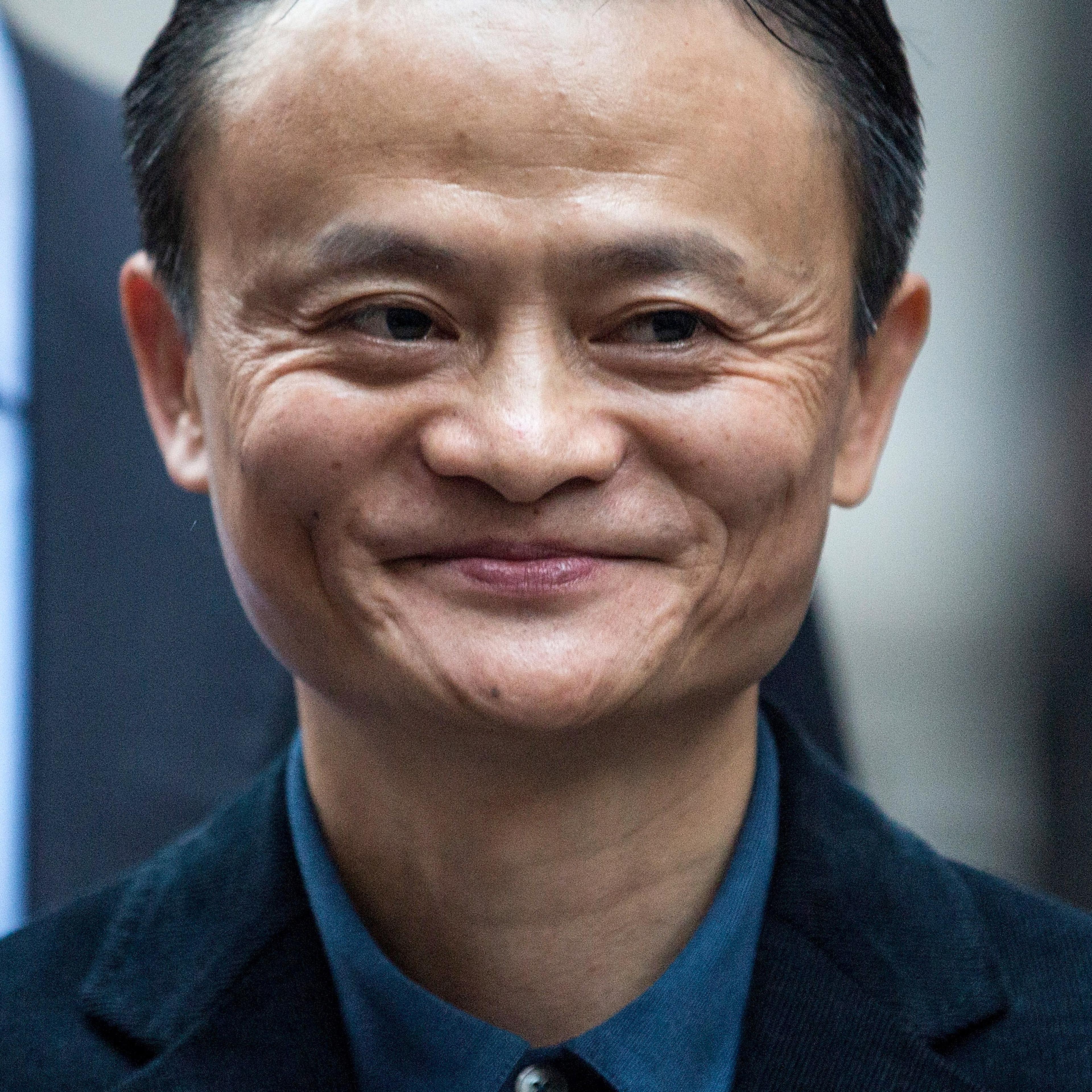 China-Based Internet Company Alibaba Debuts On New York Stock Exchange