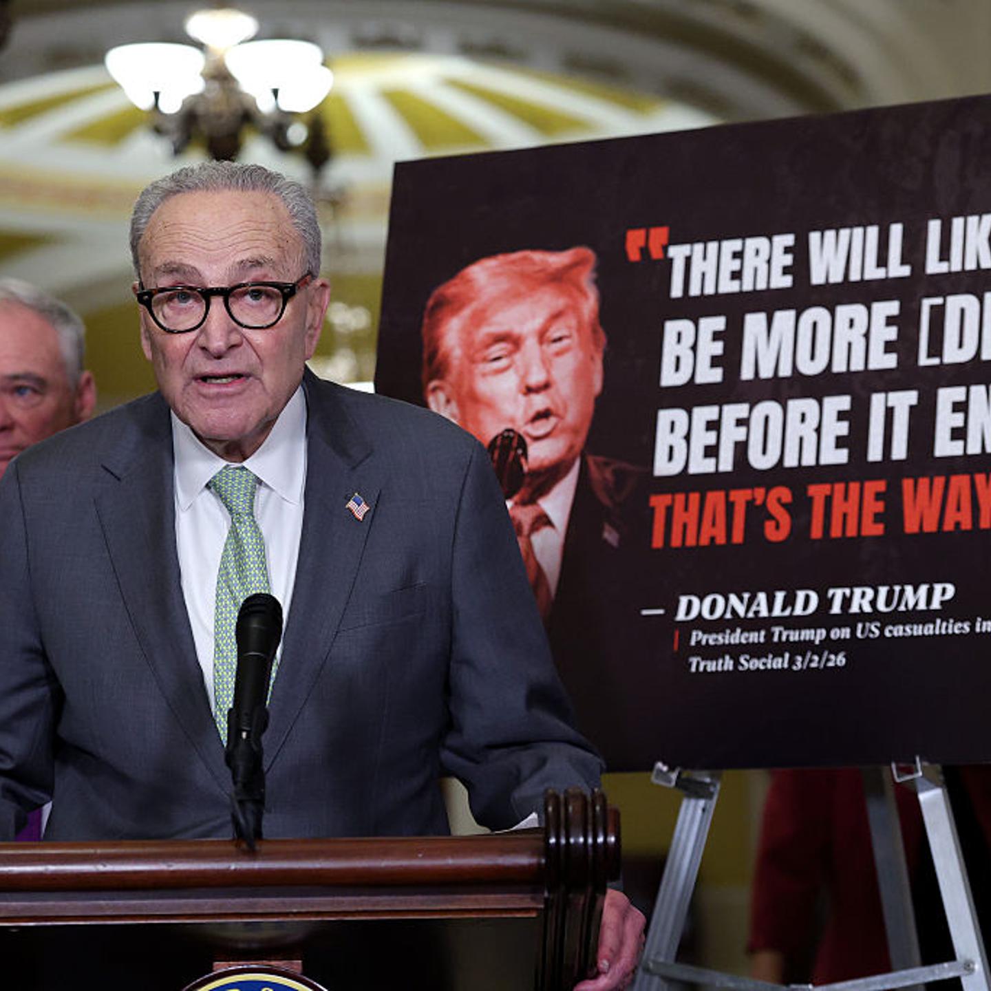 Senators Speak To The Press Following Policy Luncheons On Capitol Hill