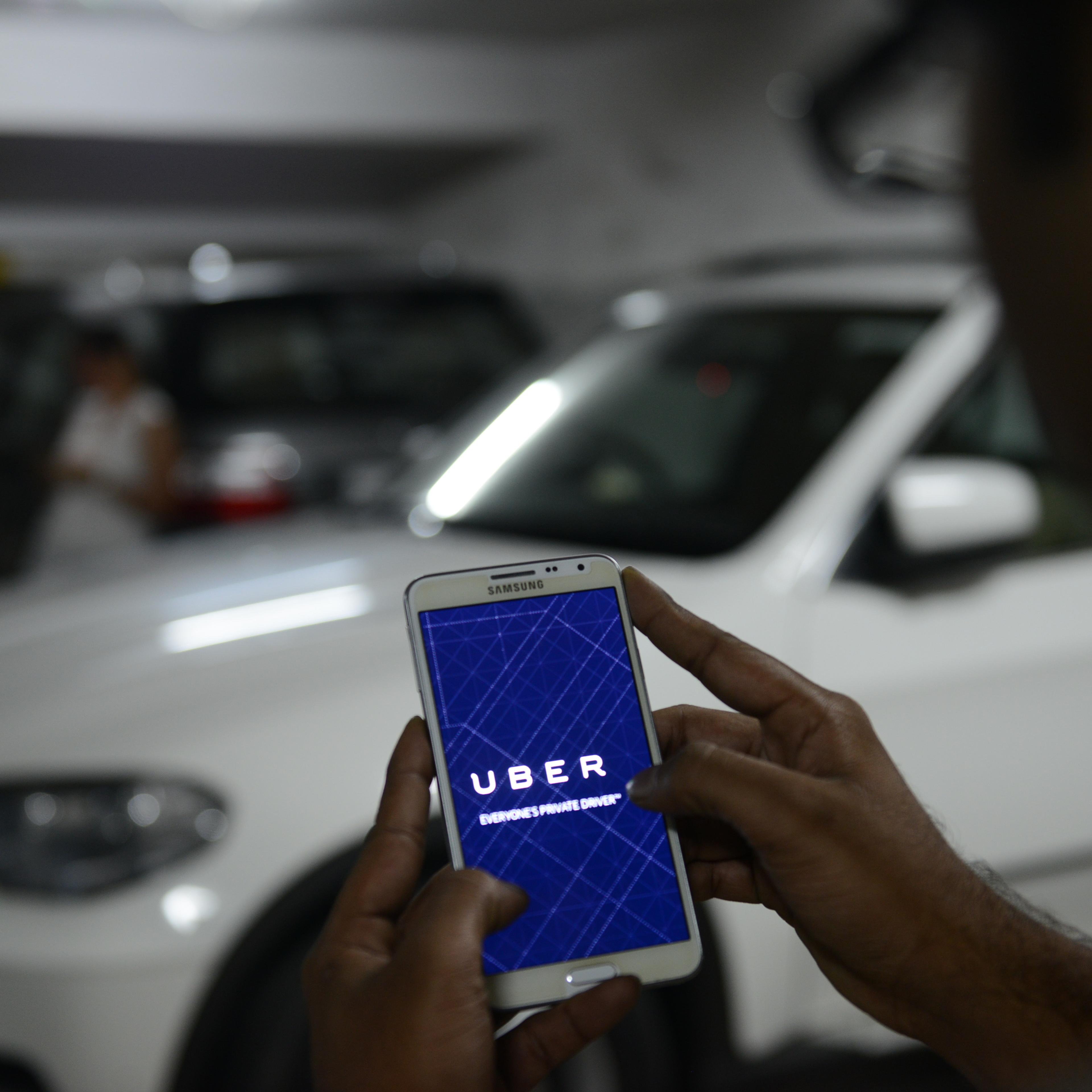 UBER Cabs Booking Using Mobile App