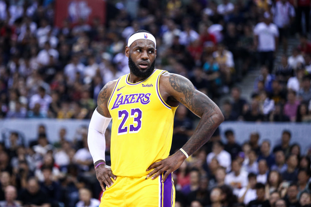LeBron James California Wildfire