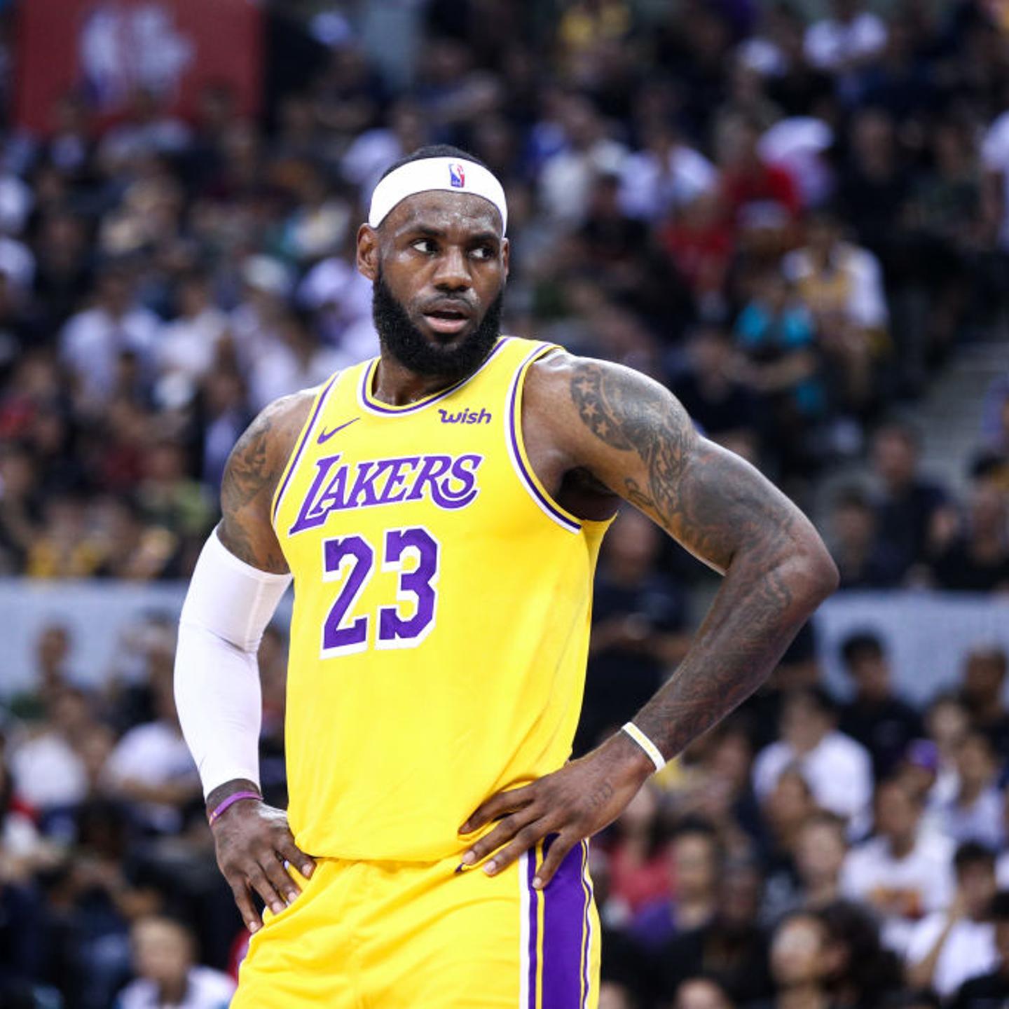 LeBron James California Wildfire