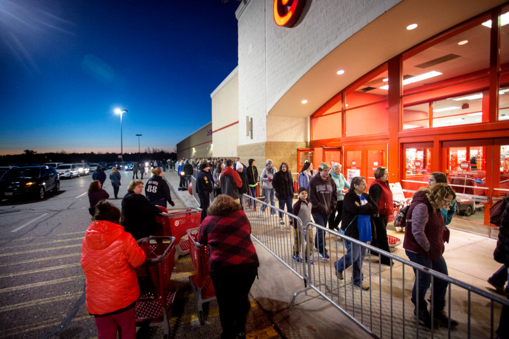 Black Friday shopping