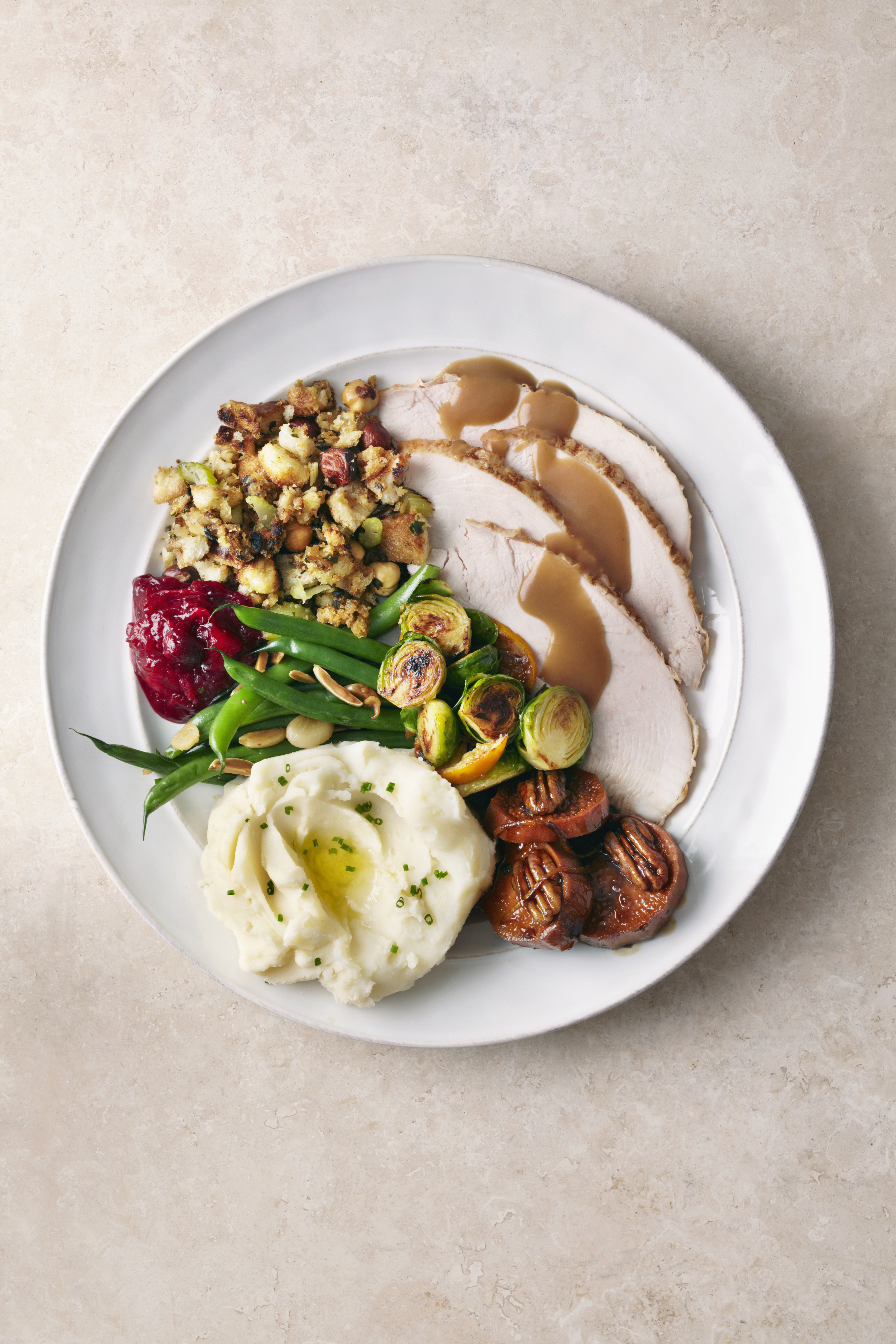Thanksgiving plate