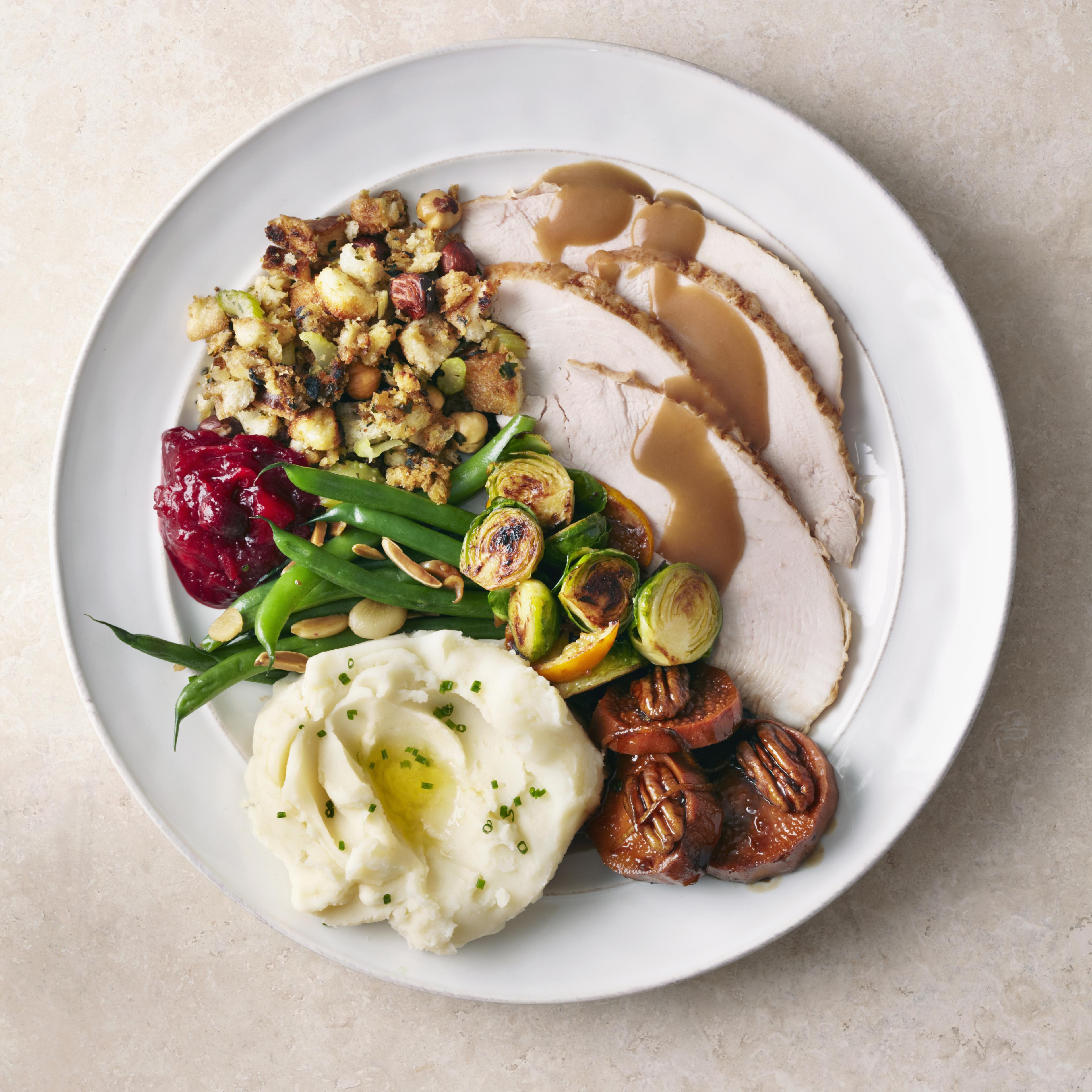 Thanksgiving plate