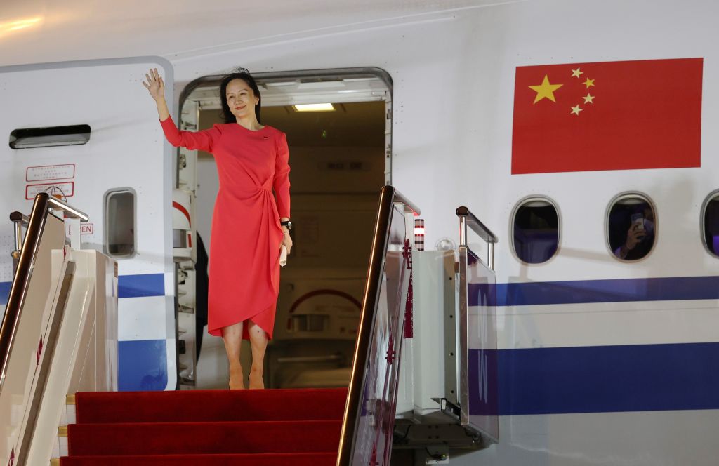 CHINA-SHENZHEN-MENG WANZHOU-ARRIVAL (CN)