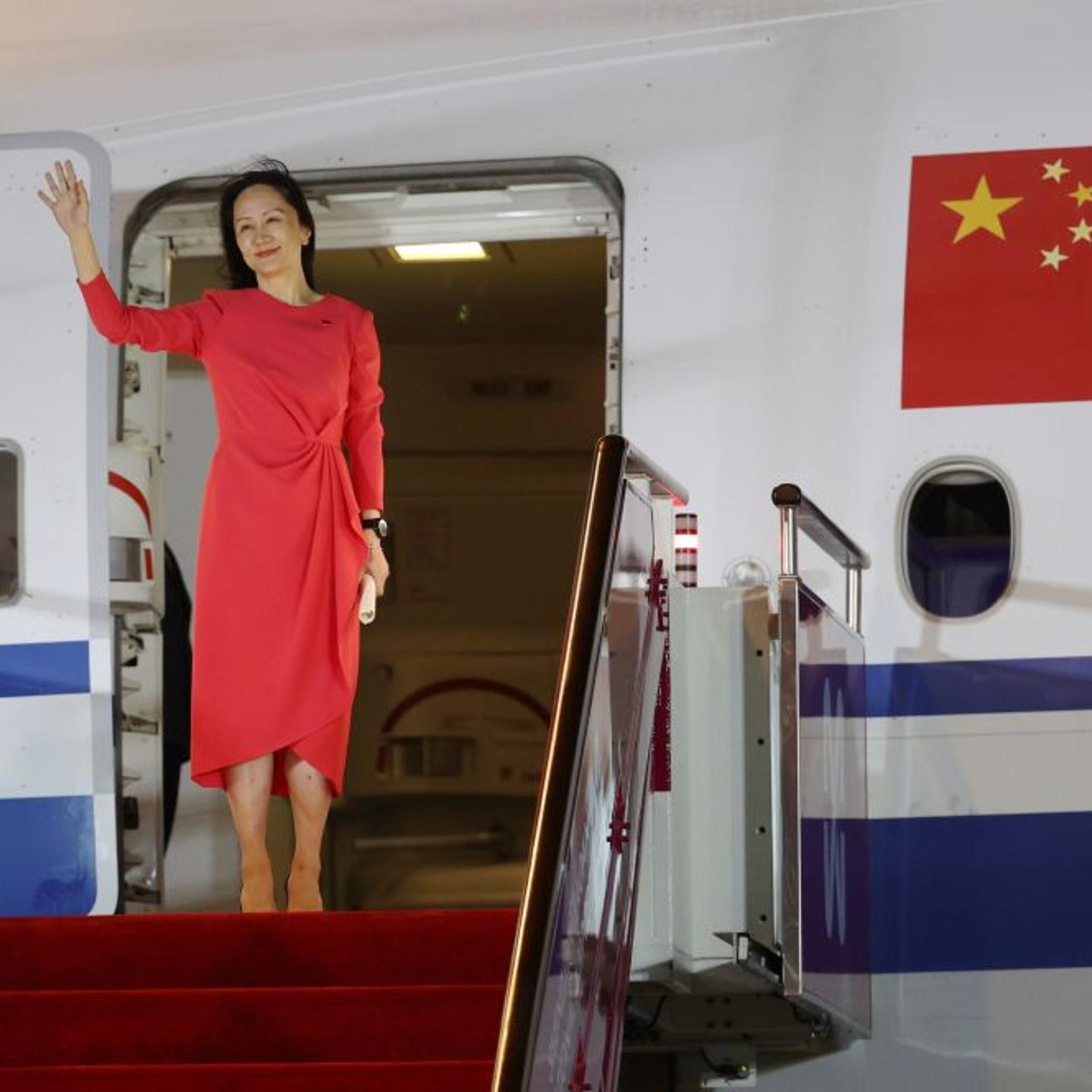 CHINA-SHENZHEN-MENG WANZHOU-ARRIVAL (CN)