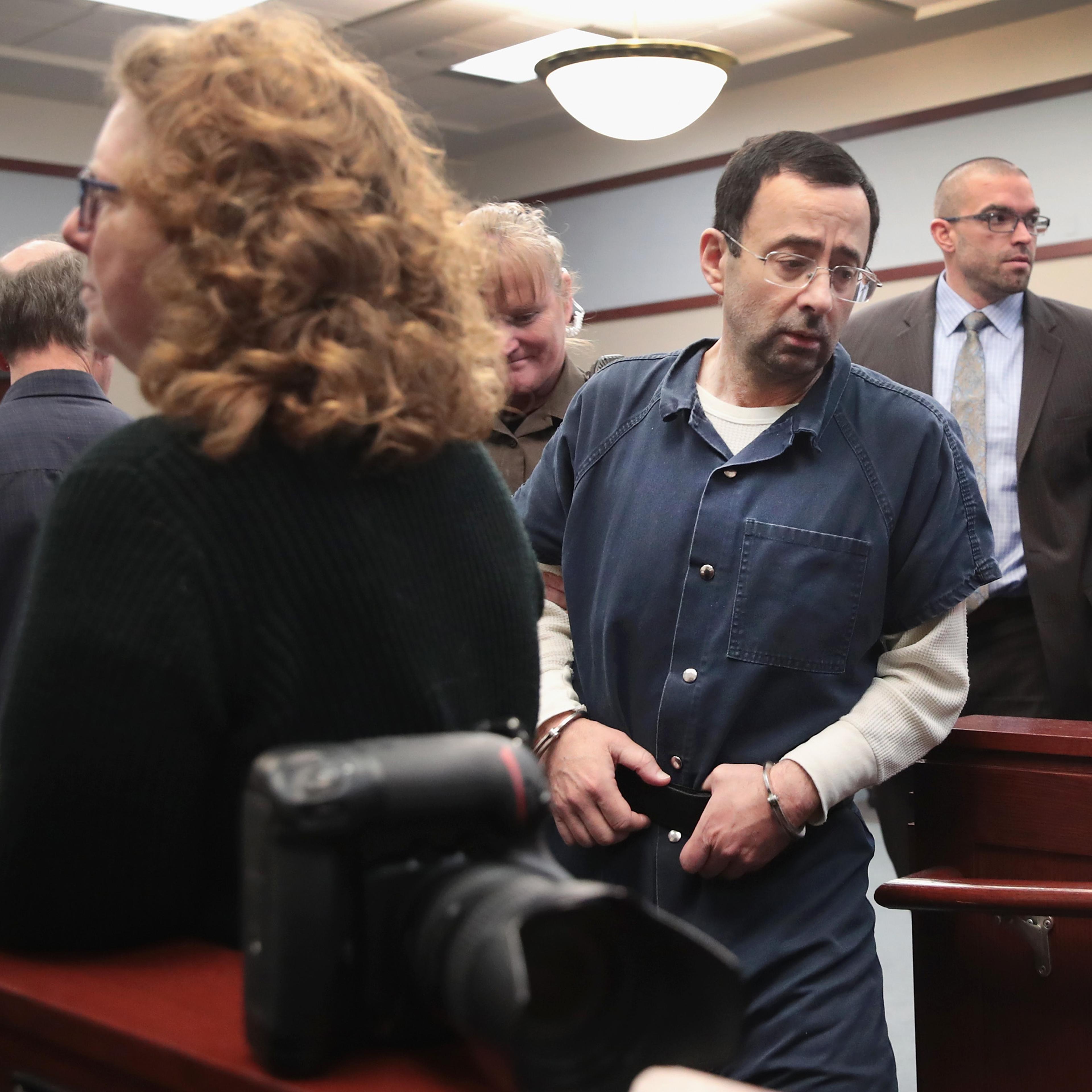 USA Gymnastics Doctor Larry Nassar Sentenced On Multiple Sexual Assault Charges