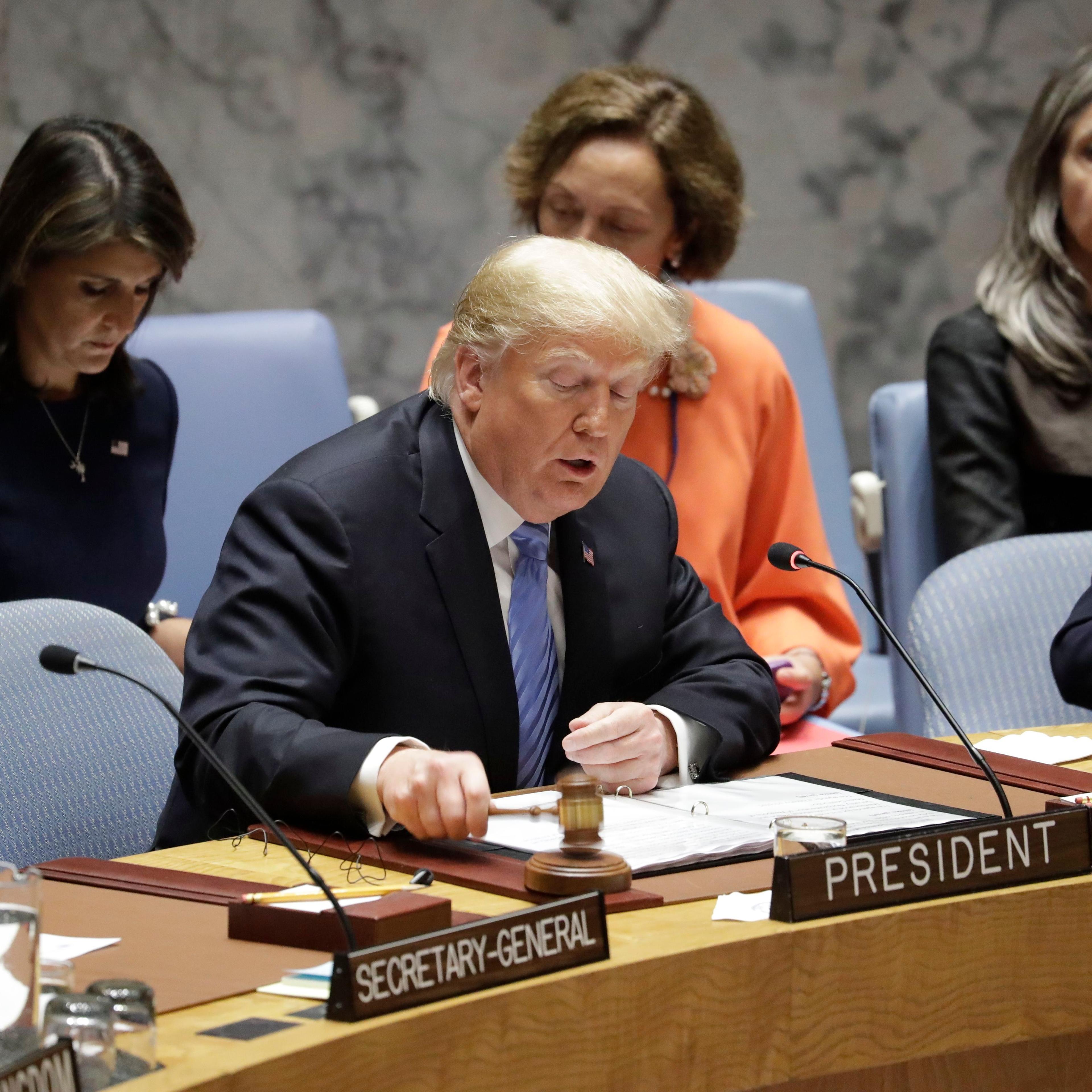 Trump United Nations - 26 Sep 2018