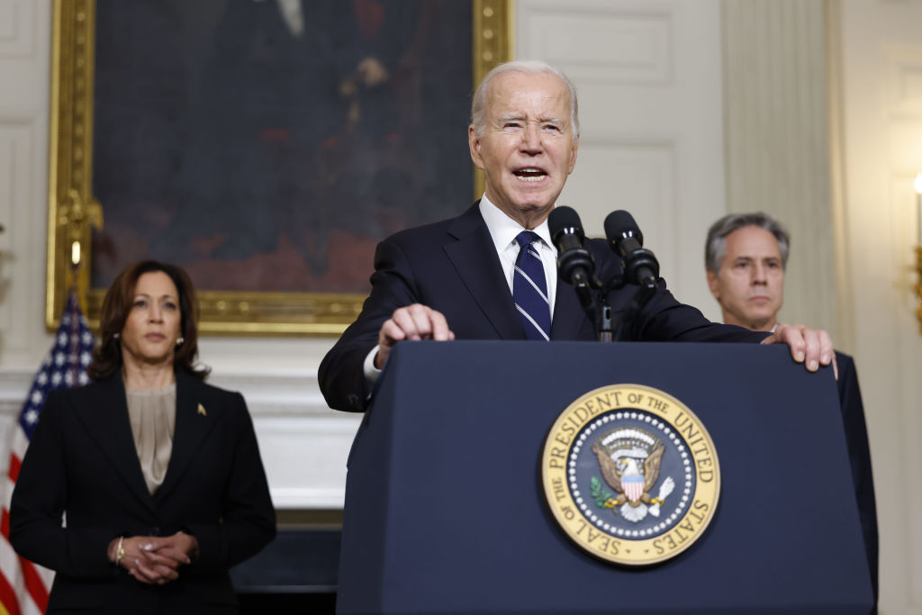 President Biden Delivers Remarks On Hamas Attacks In Israel