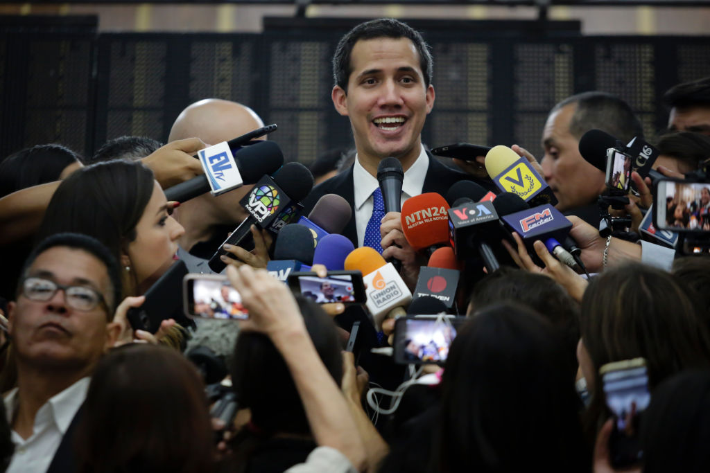 Juan Guaido Press Conference