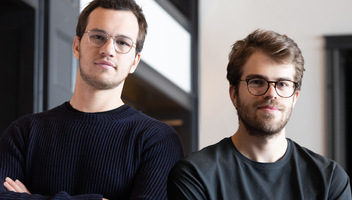 Cofounders Henrique Dubugras (left) and Pedro Franceschi of Brex