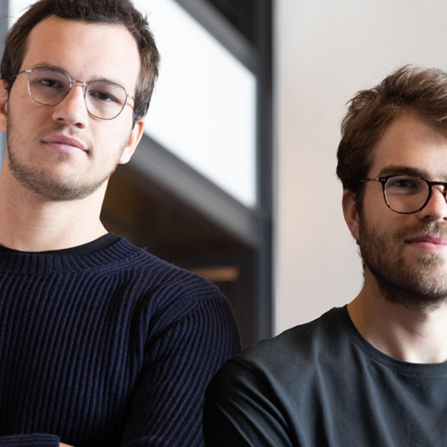 Cofounders Henrique Dubugras (left) and Pedro Franceschi of Brex