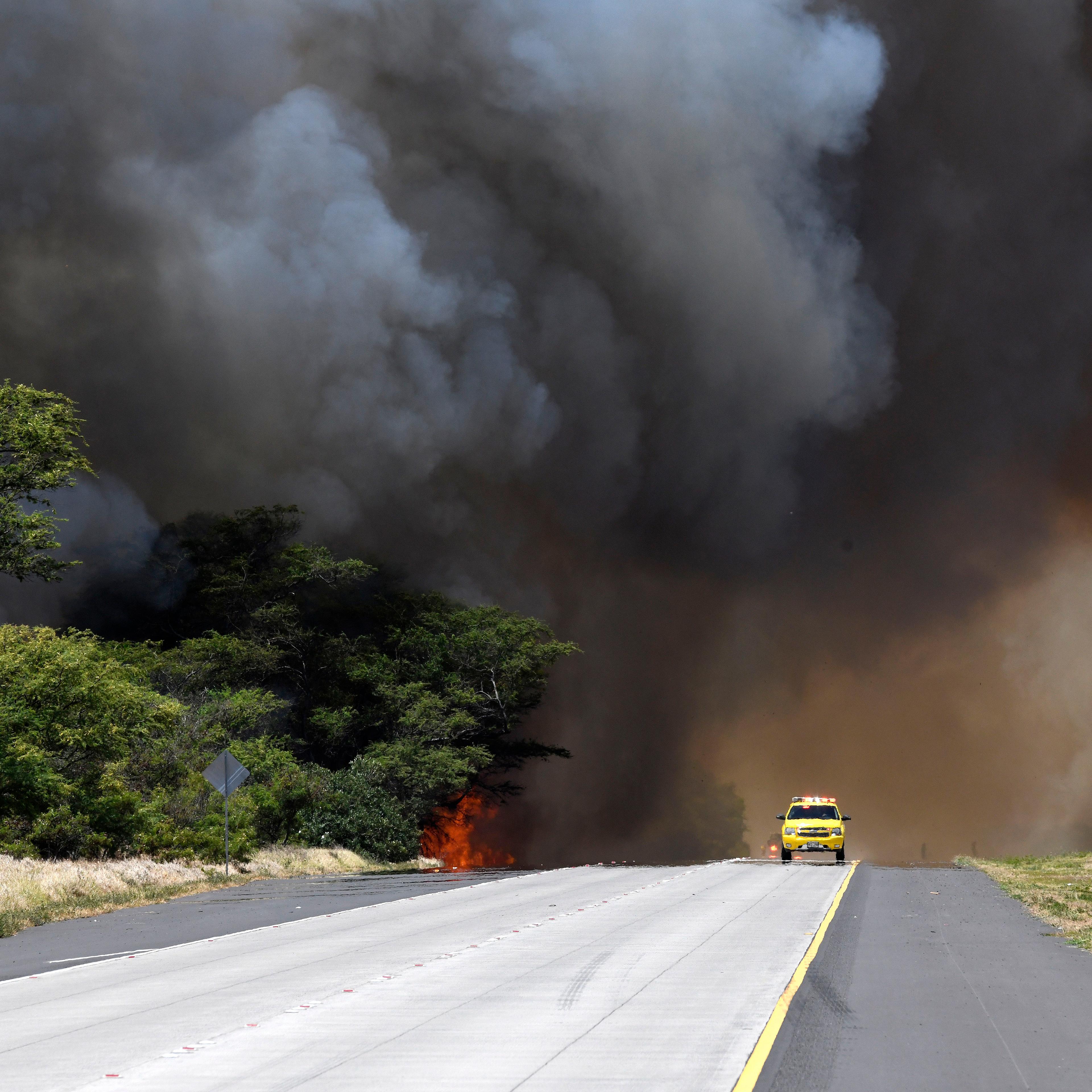 Maui Brush Fire