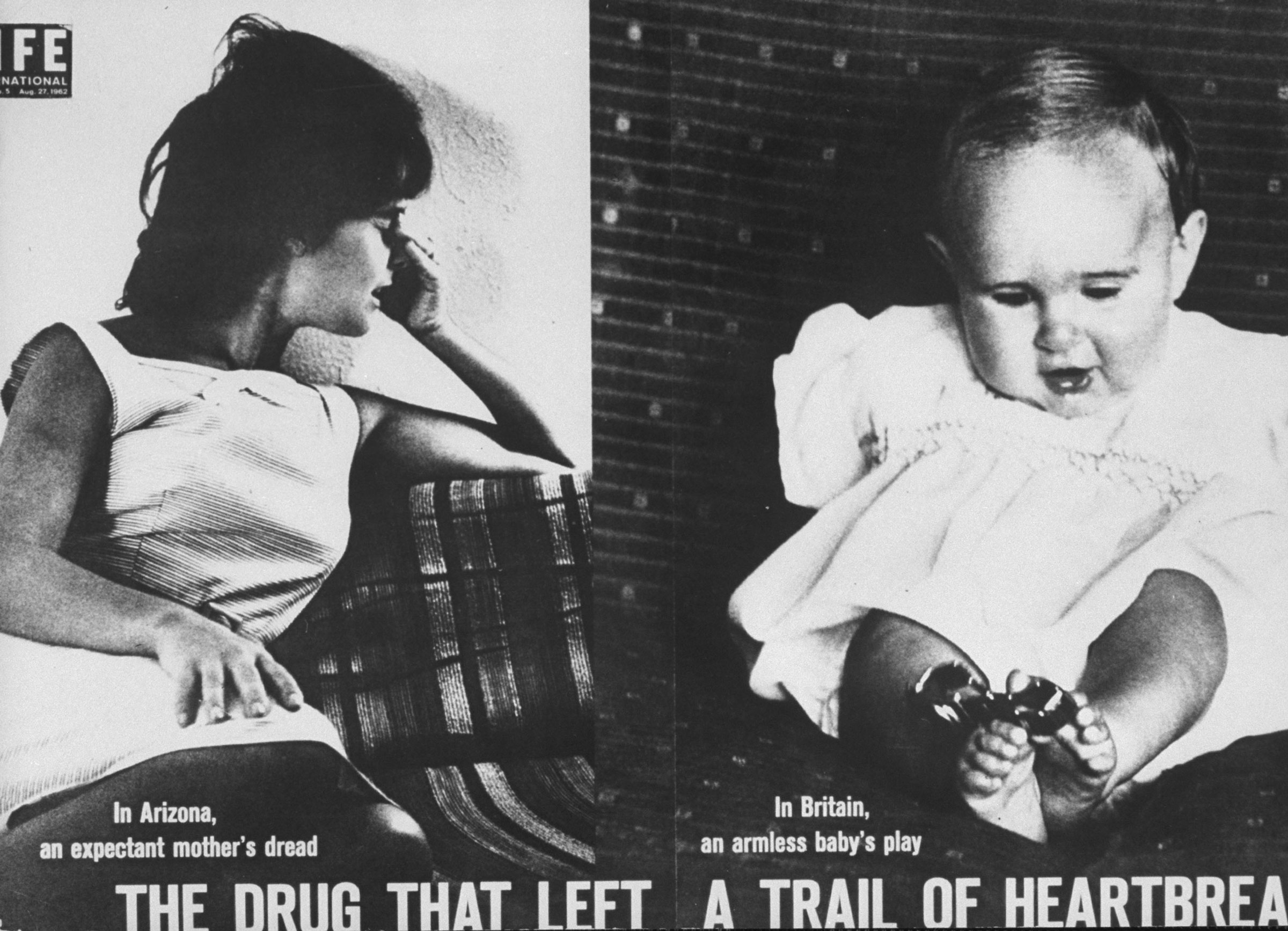 A spread from LIFE Magazine featuring Chessen on the left.