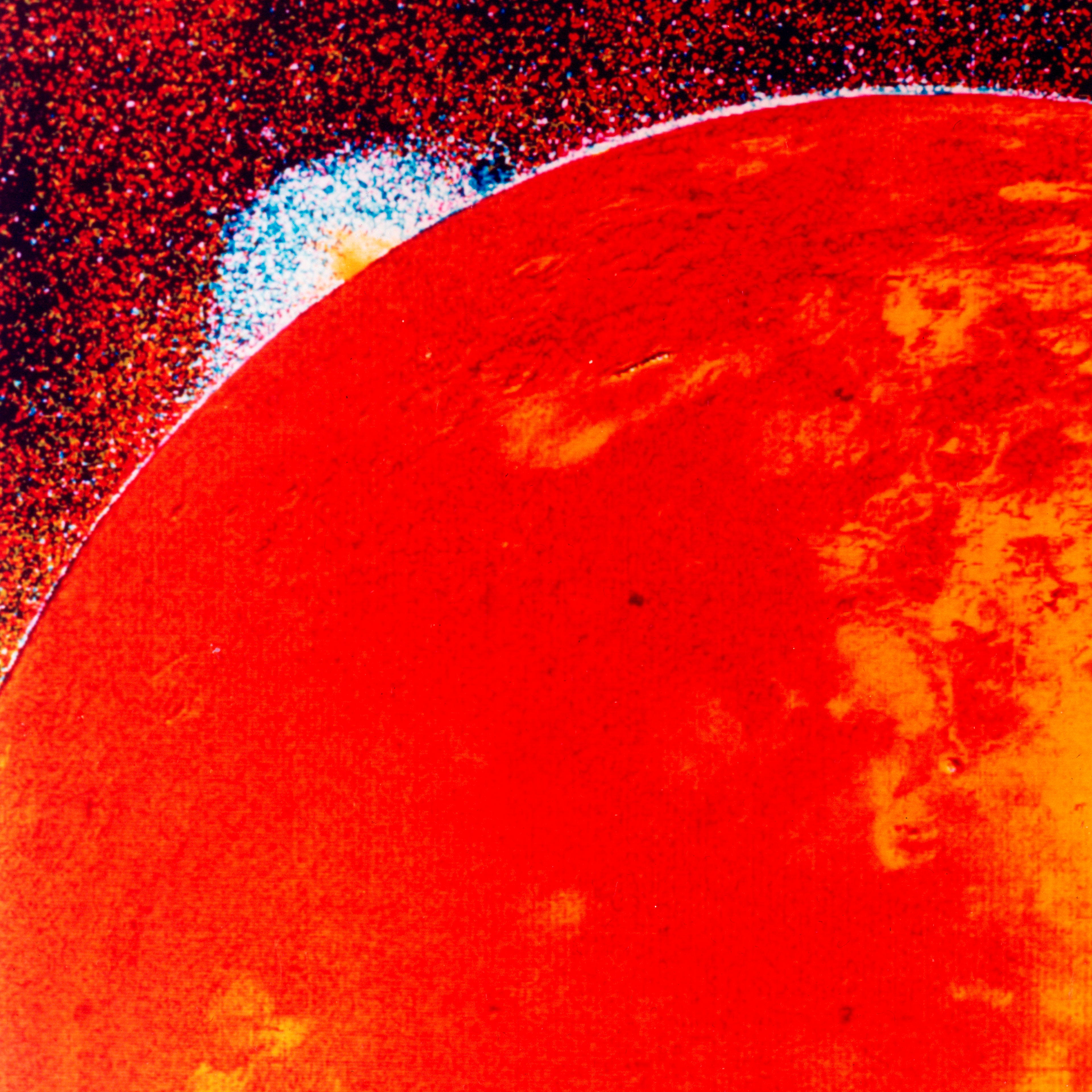 JupiterS Moon, Io, Erupting Volcano.