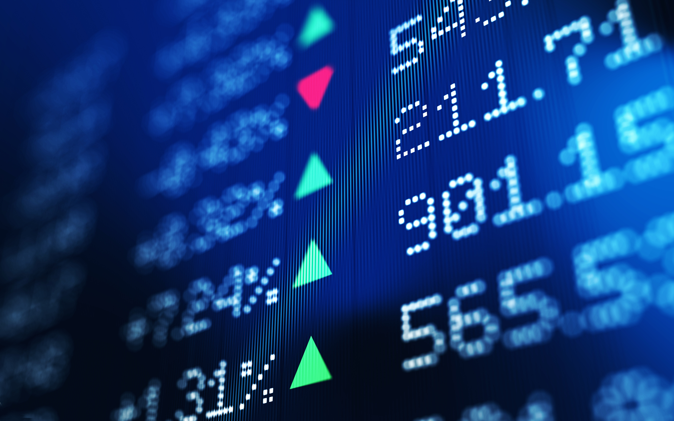 Financial and Technical Data Analysis Graph Showing Stock Market Trends