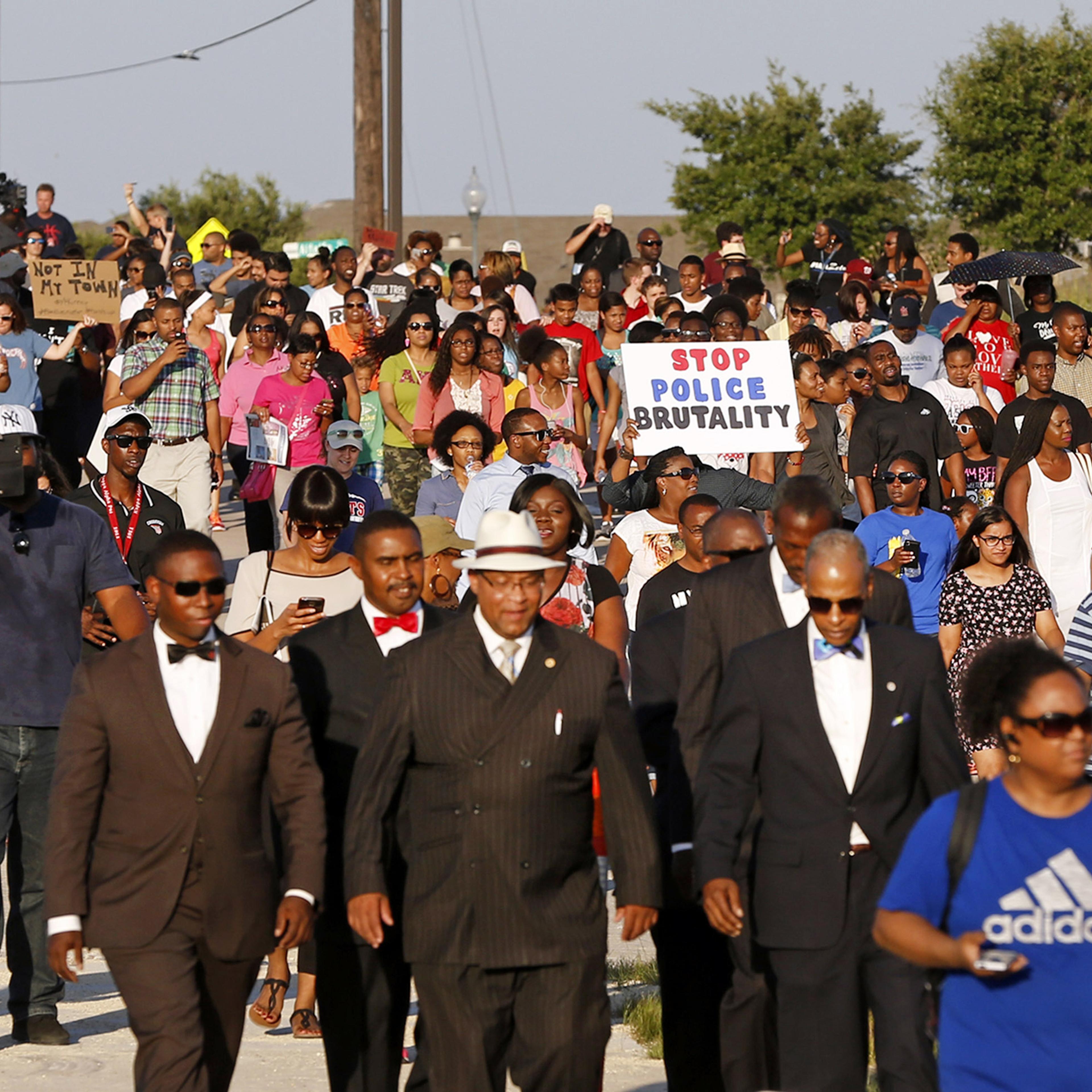 McKinney Police Protest March