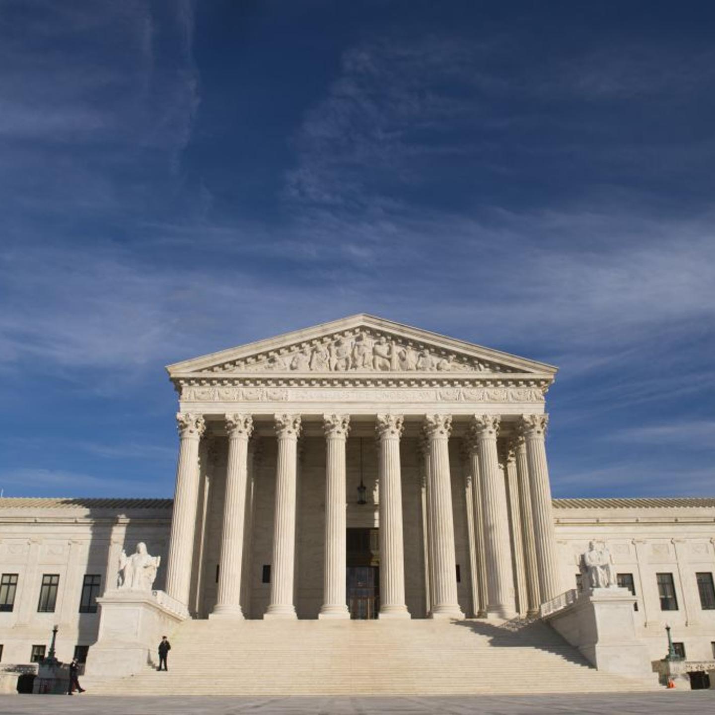 The U.S. Supreme Court is seen in Washington, DC, on January 31, 2017.