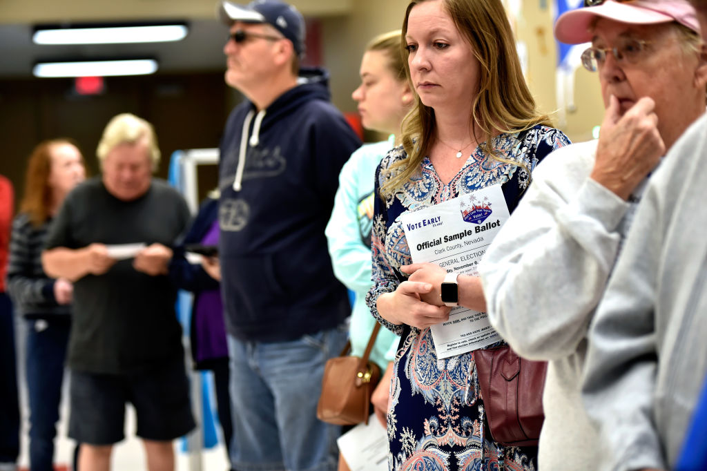 Voters Across The Country Head To The Polls For The Midterm Elections
