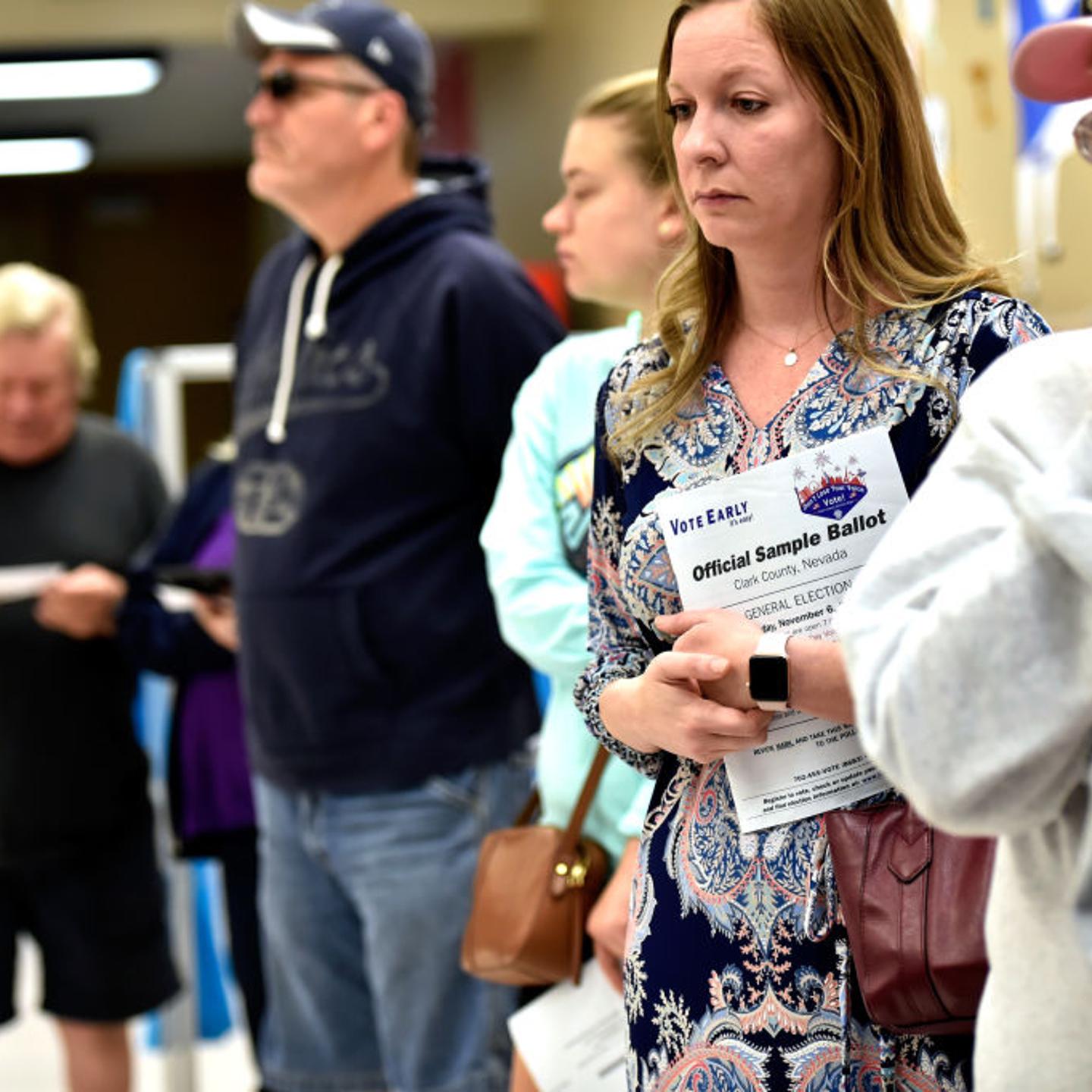 Voters Across The Country Head To The Polls For The Midterm Elections