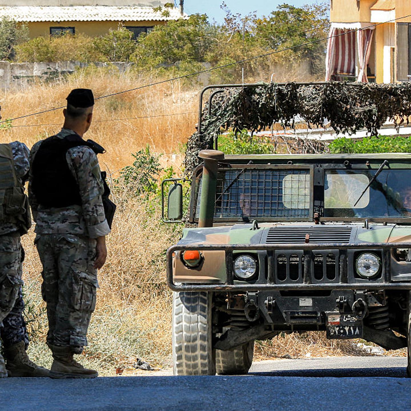 TOPSHOT-LEBANON-PALESTINIAN-ISRAEL-CONFLICT-ARMS