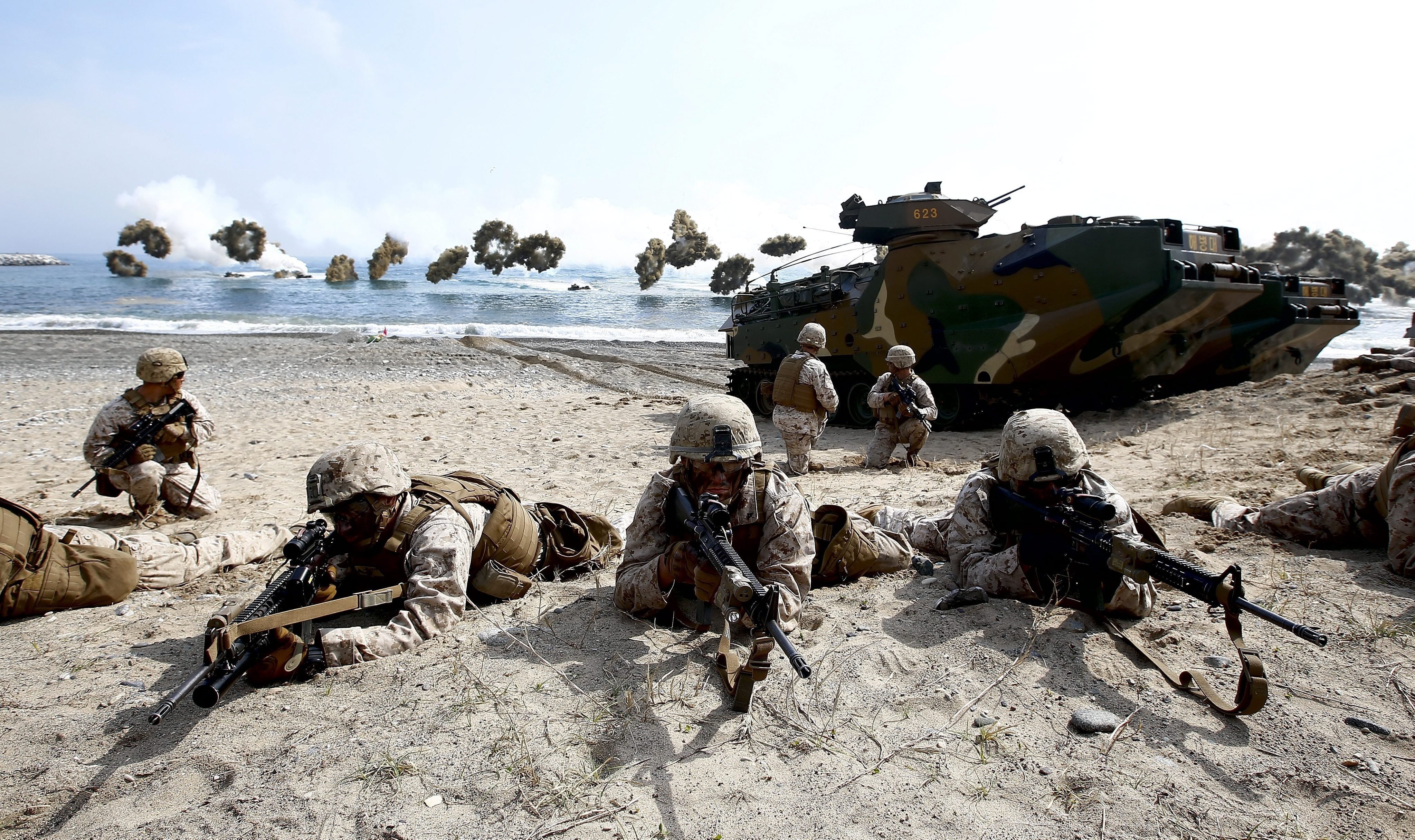 US and South Korea military excercise