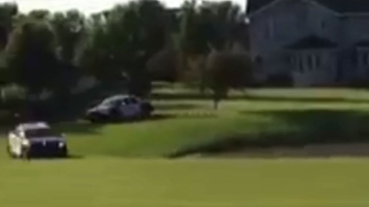 Suspect Leads Police On Wild Chase Through Golf Course