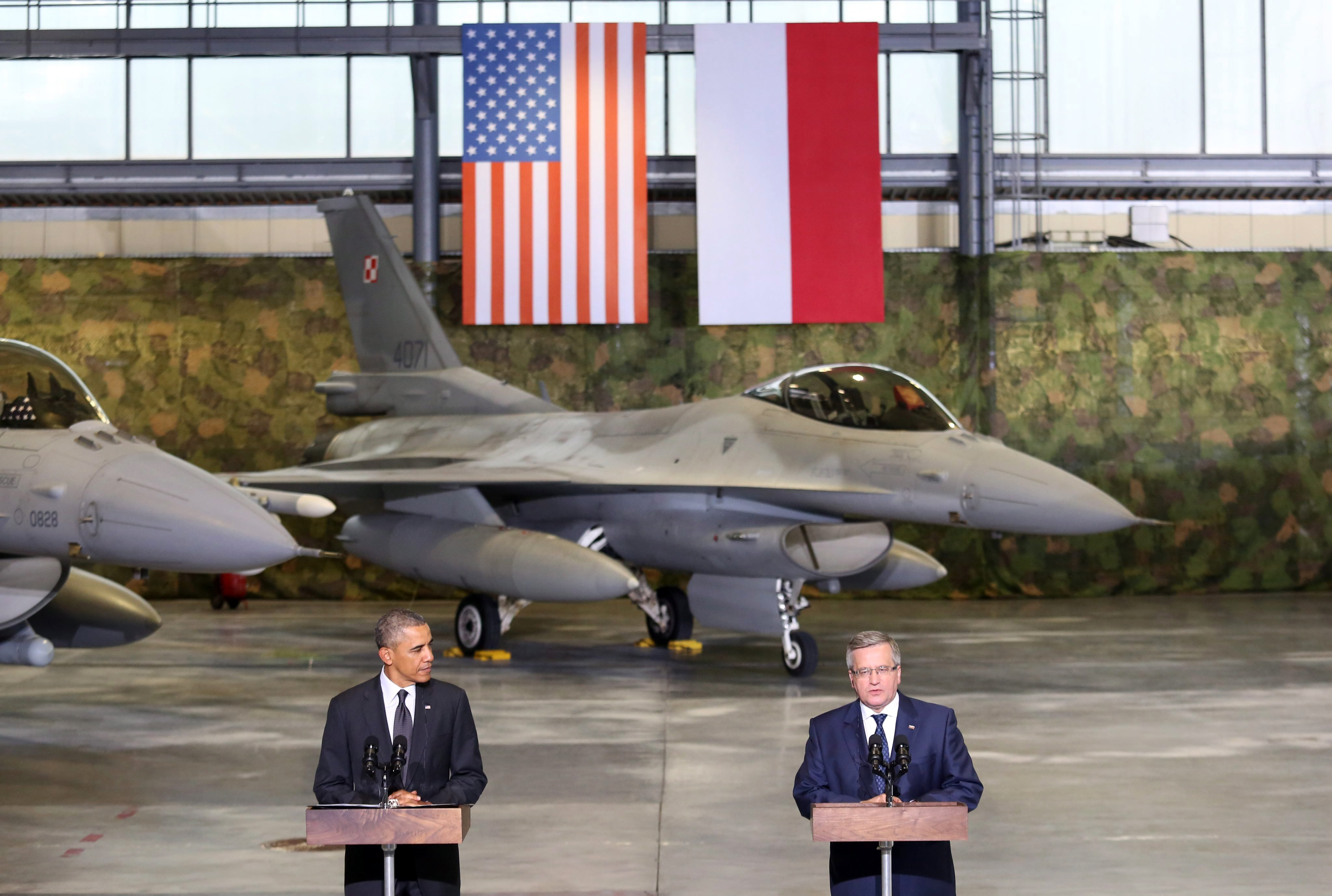 Obama Komorowski Poland