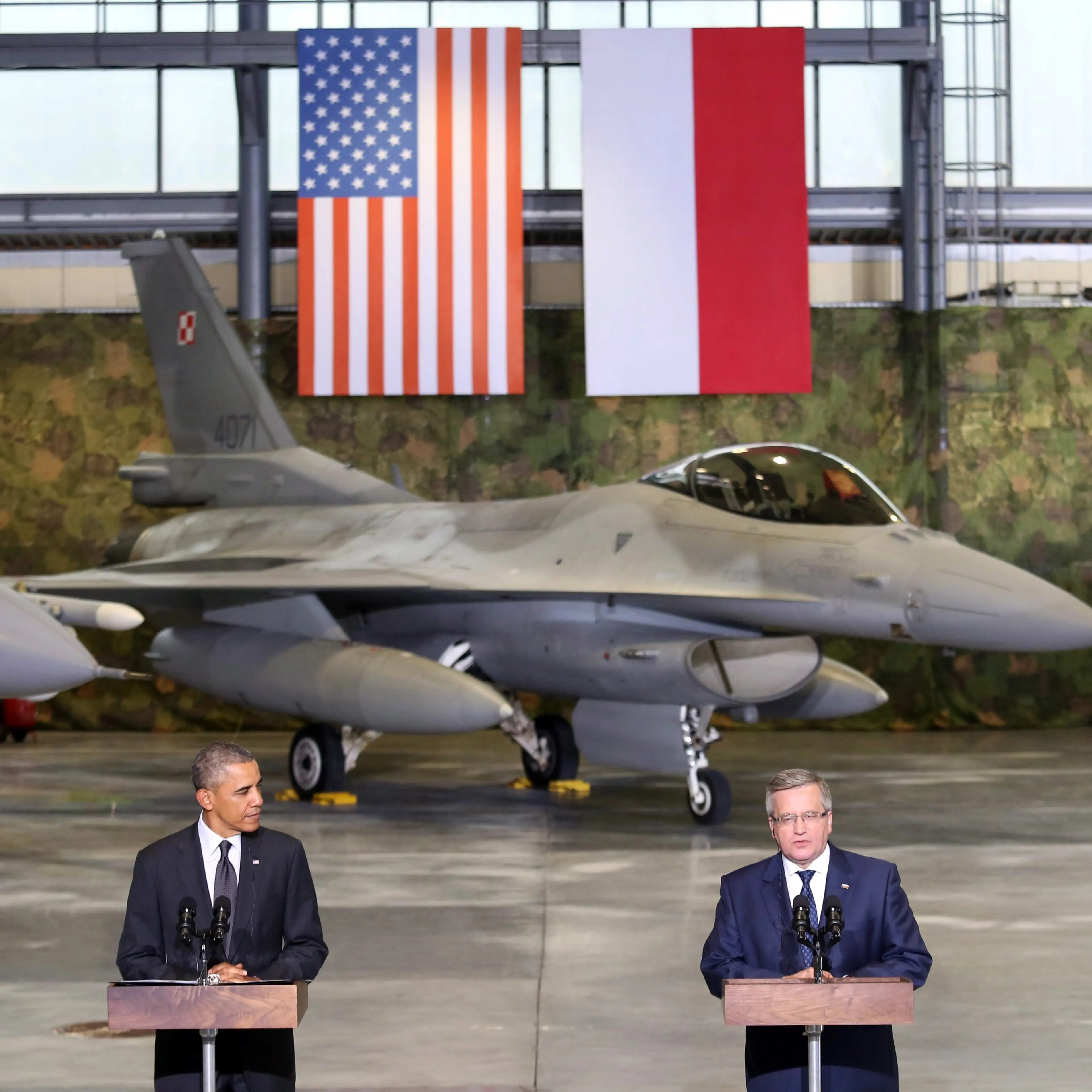 Obama Komorowski Poland