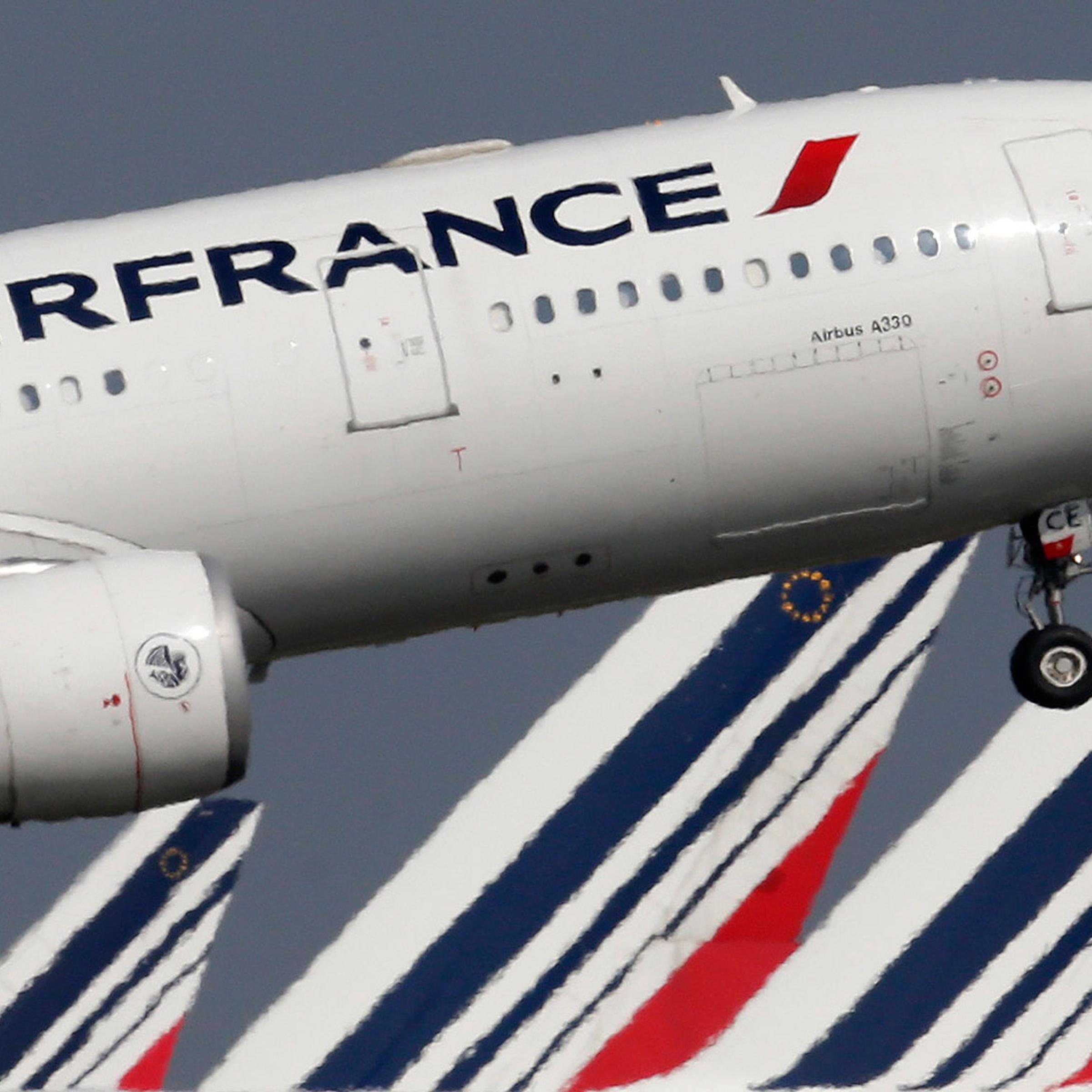 An Air France Airbus A330 aircraft takes off at Charles-de-Gaulle airport