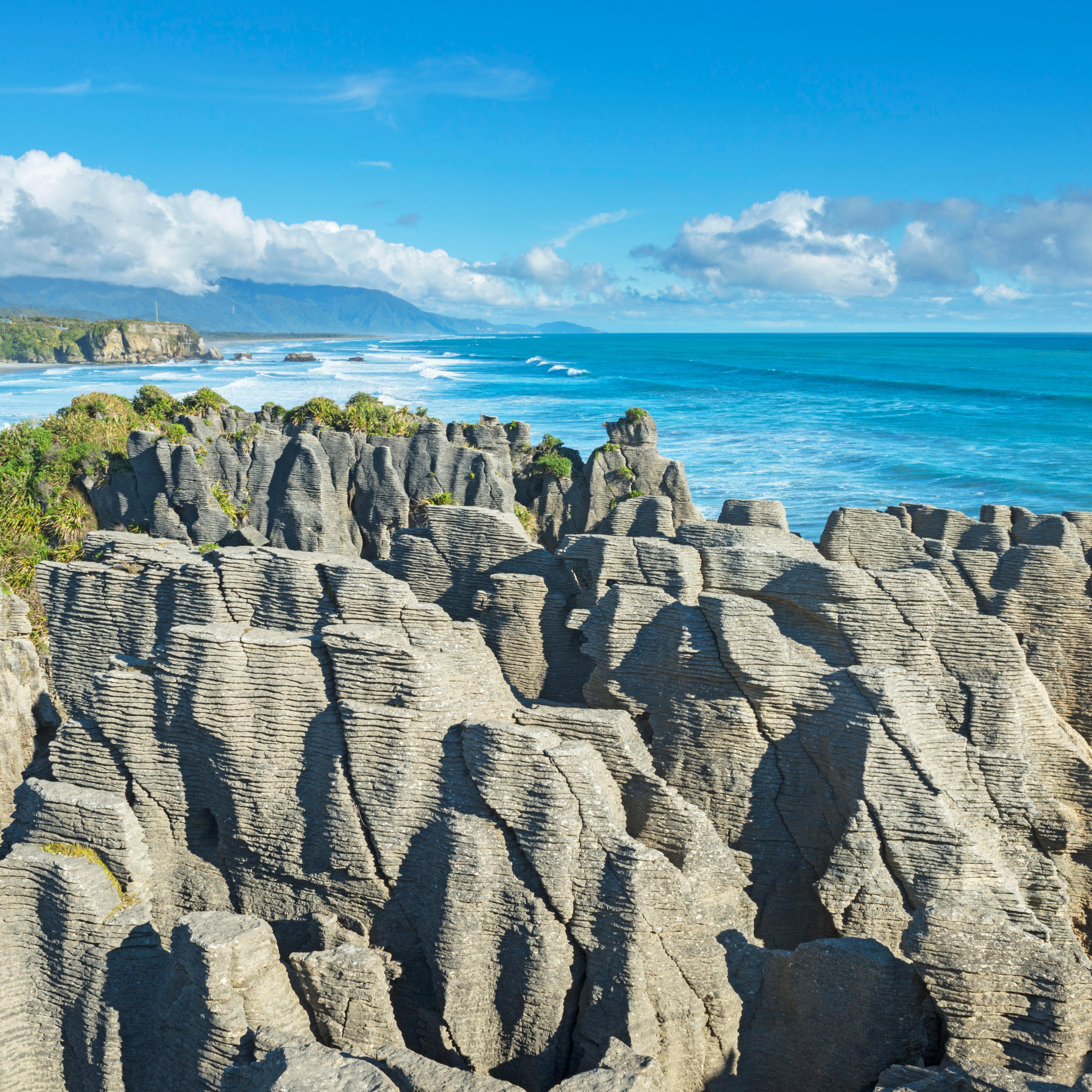 Pancake Rocks, Punakaiki, West Coast, South Island, New Zealand